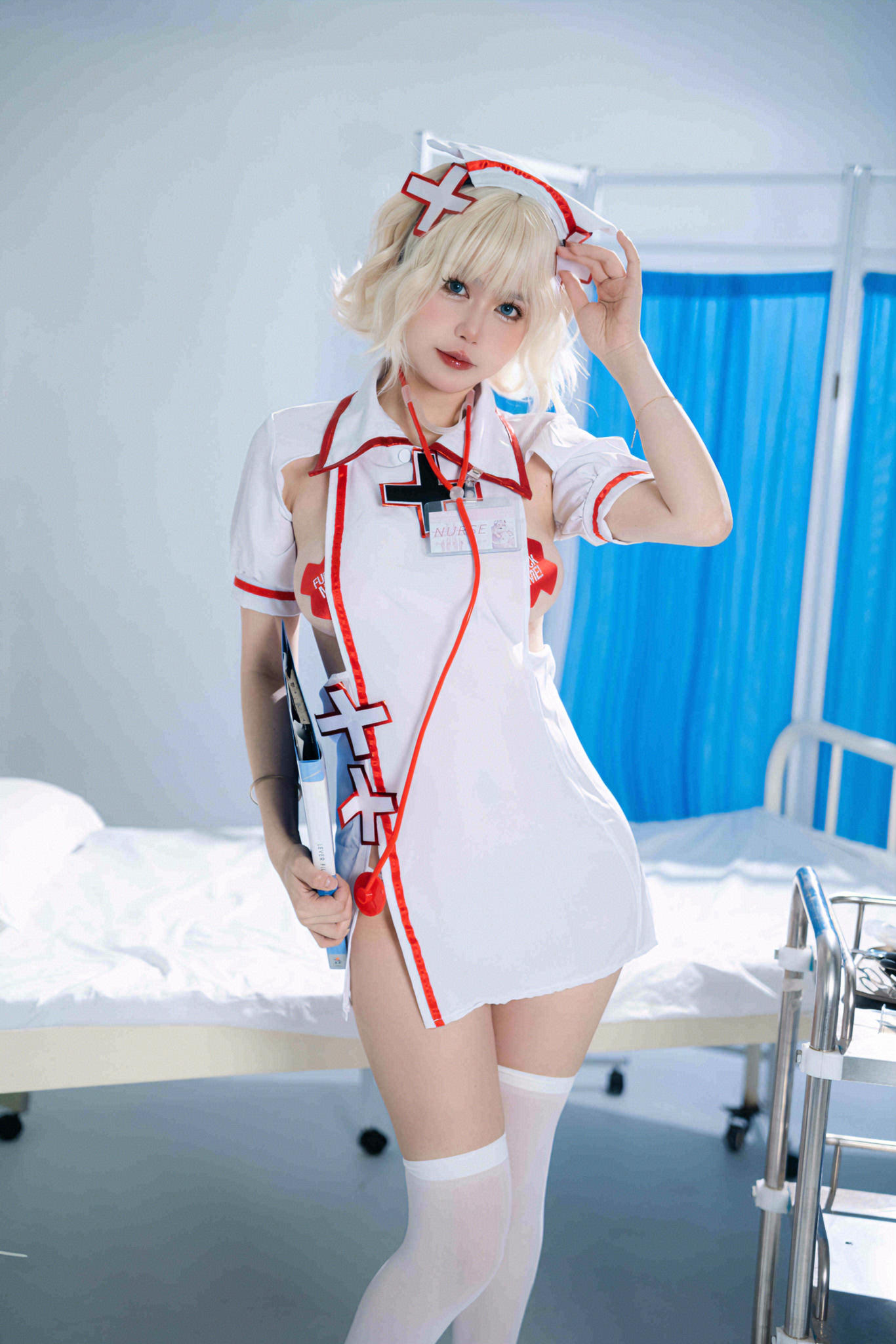 Tina很妖孽呀 NO.020 白色护士妹妹  [48P-230M]_第1集