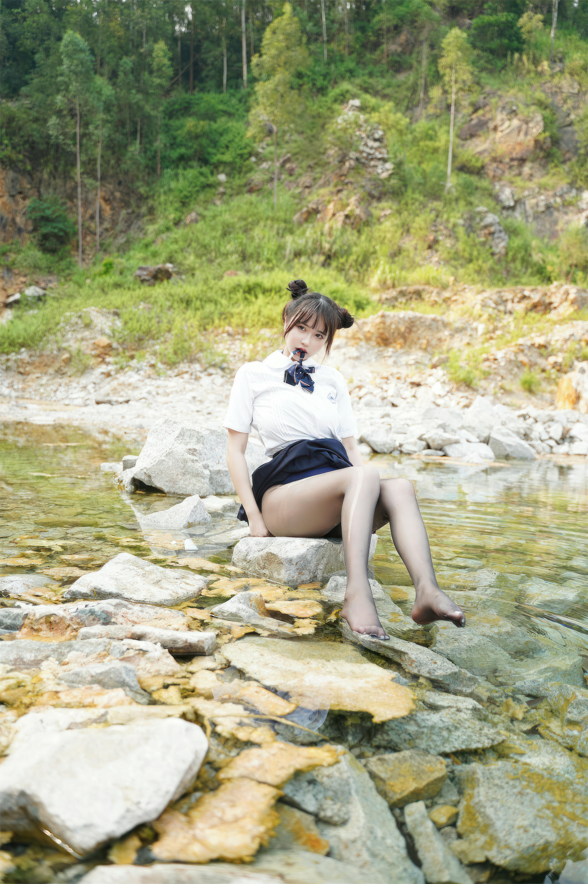 Tina很妖孽呀 NO.024 小溪体操服死库水JK[56P-529.7M]_第2集