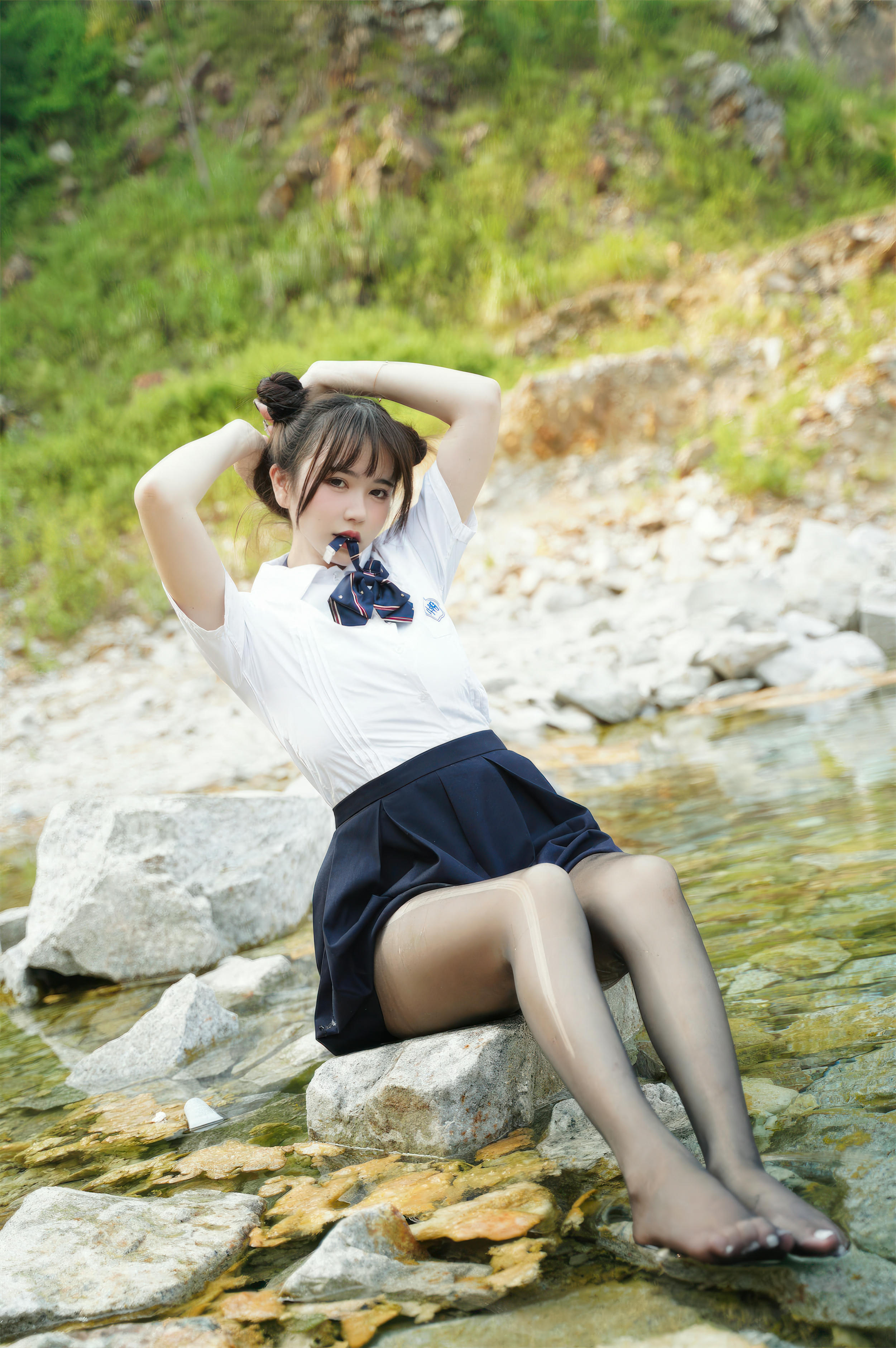 Tina很妖孽呀 NO.024 小溪体操服死库水JK[56P-529.7M]_第2集