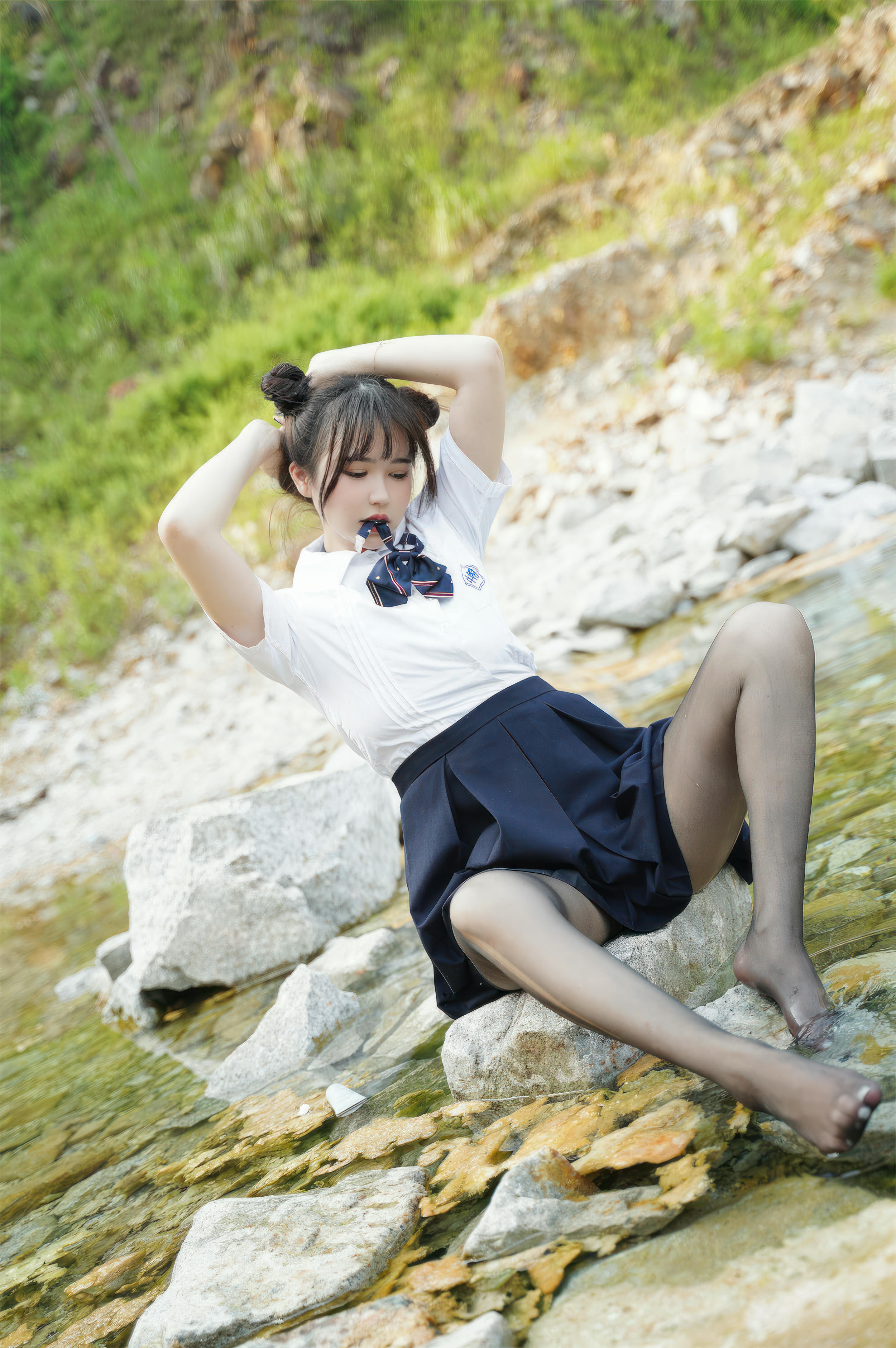 Tina很妖孽呀 NO.024 小溪体操服死库水JK[56P-529.7M]_第2集