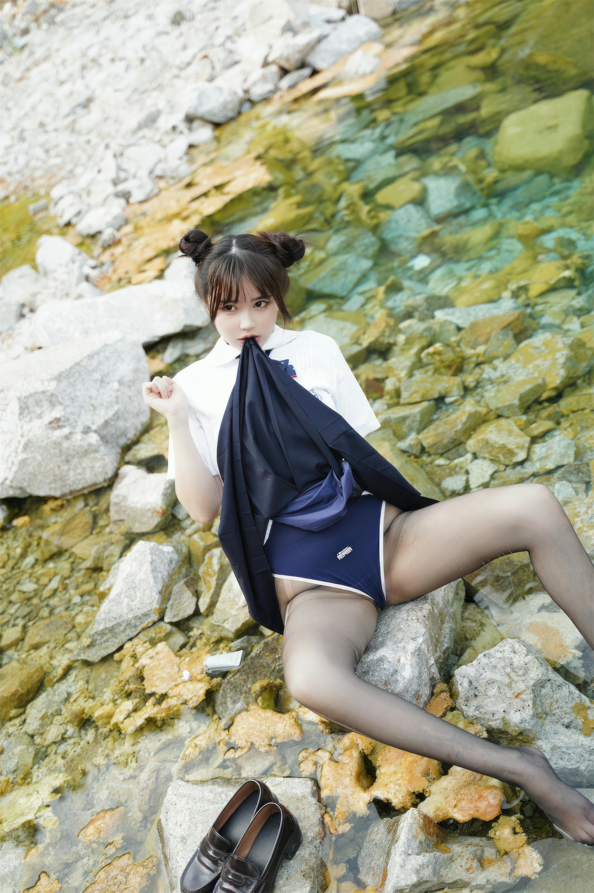 Tina很妖孽呀 NO.024 小溪体操服死库水JK[56P-529.7M]_第2集