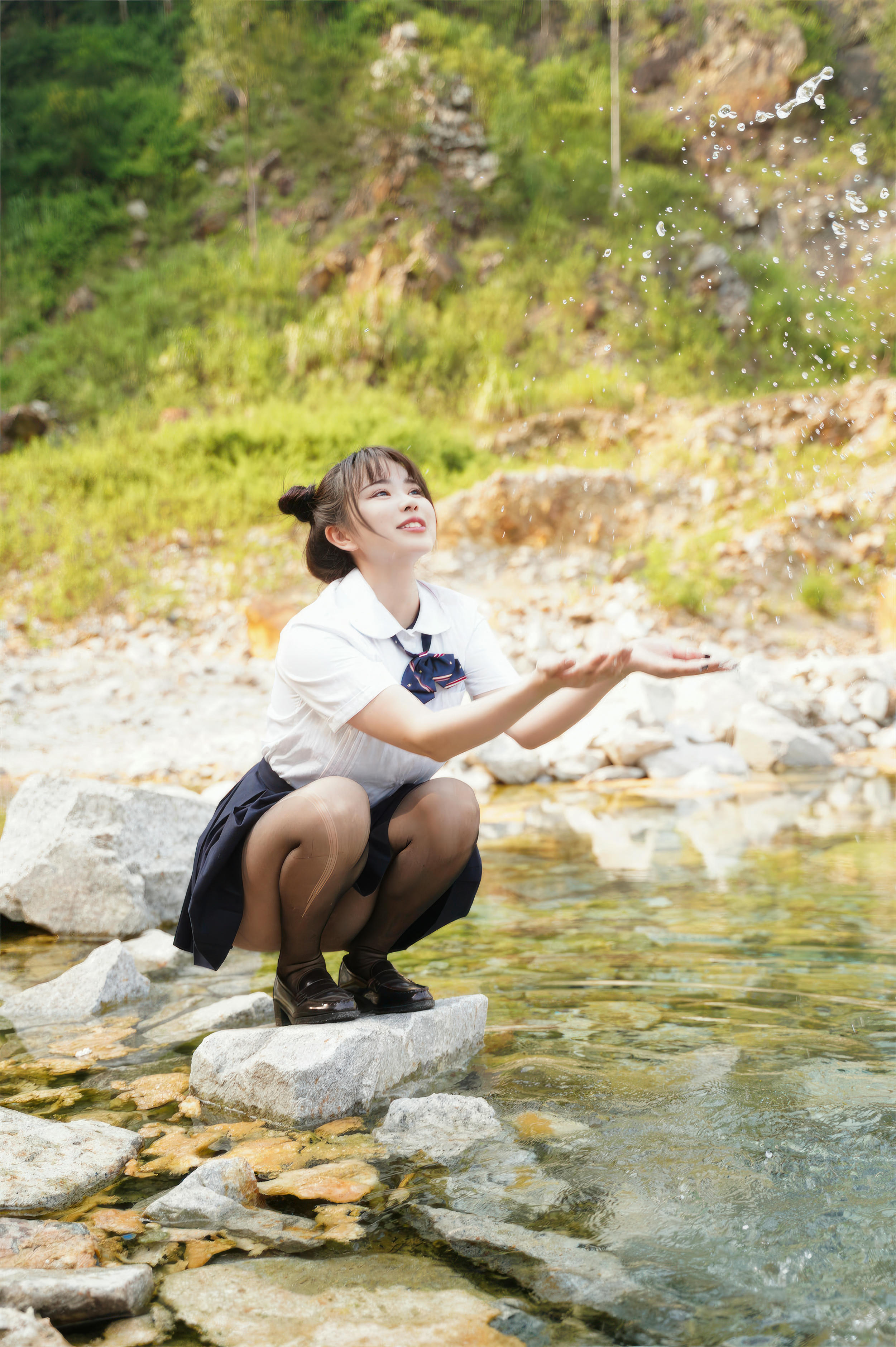 Tina很妖孽呀 NO.024 小溪体操服死库水JK[56P-529.7M]_第3集