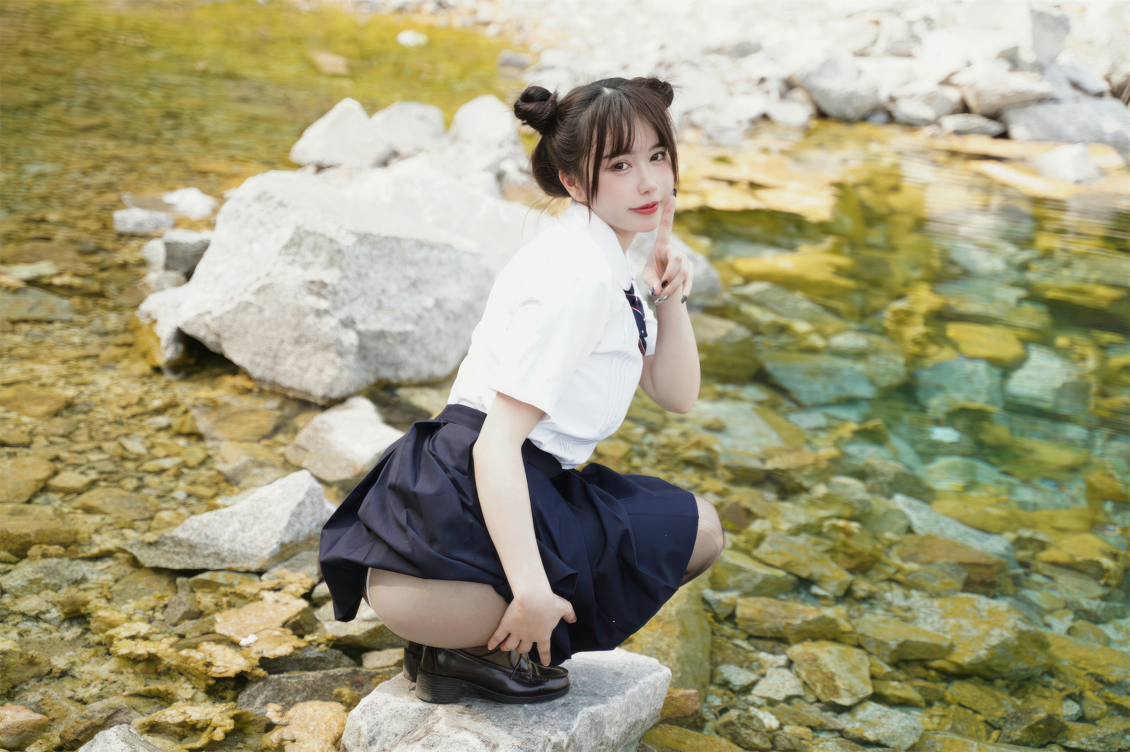 Tina很妖孽呀 NO.024 小溪体操服死库水JK[56P-529.7M]_第3集