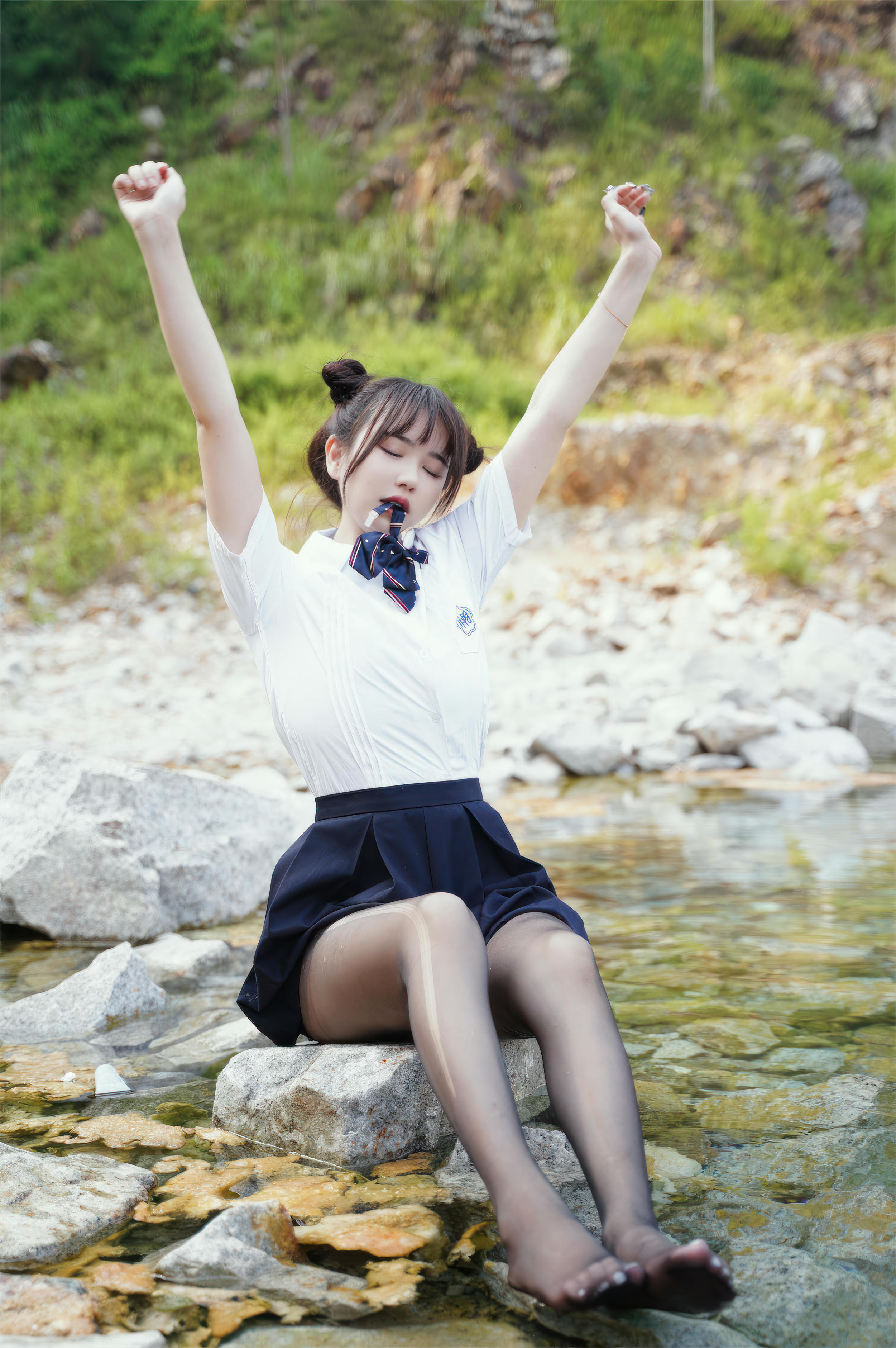 Tina很妖孽呀 NO.024 小溪体操服死库水JK[56P-529.7M]_第3集