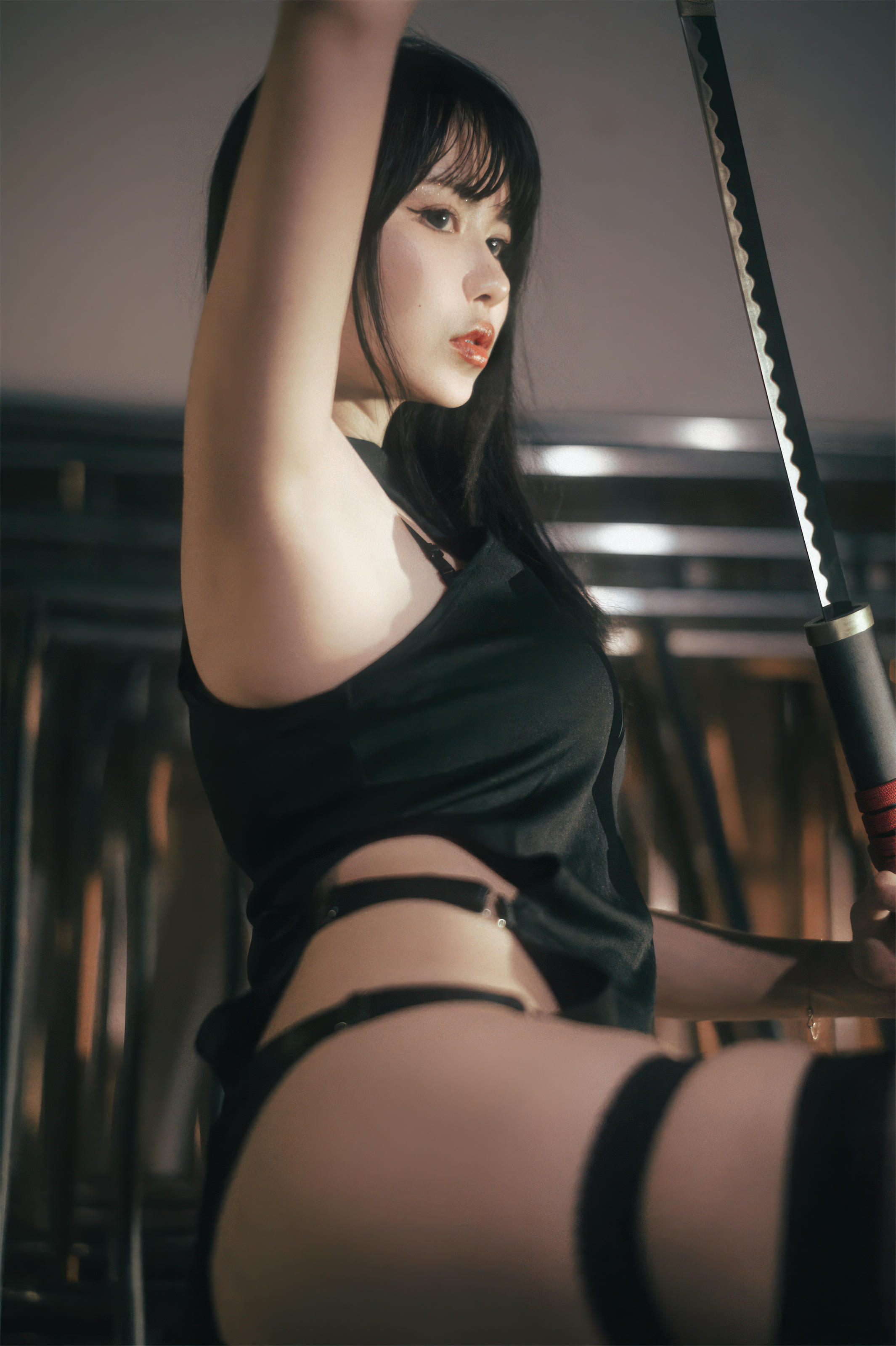 Tina很妖孽呀 NO.029 战斗服旗袍 [32P-283M]_第1集