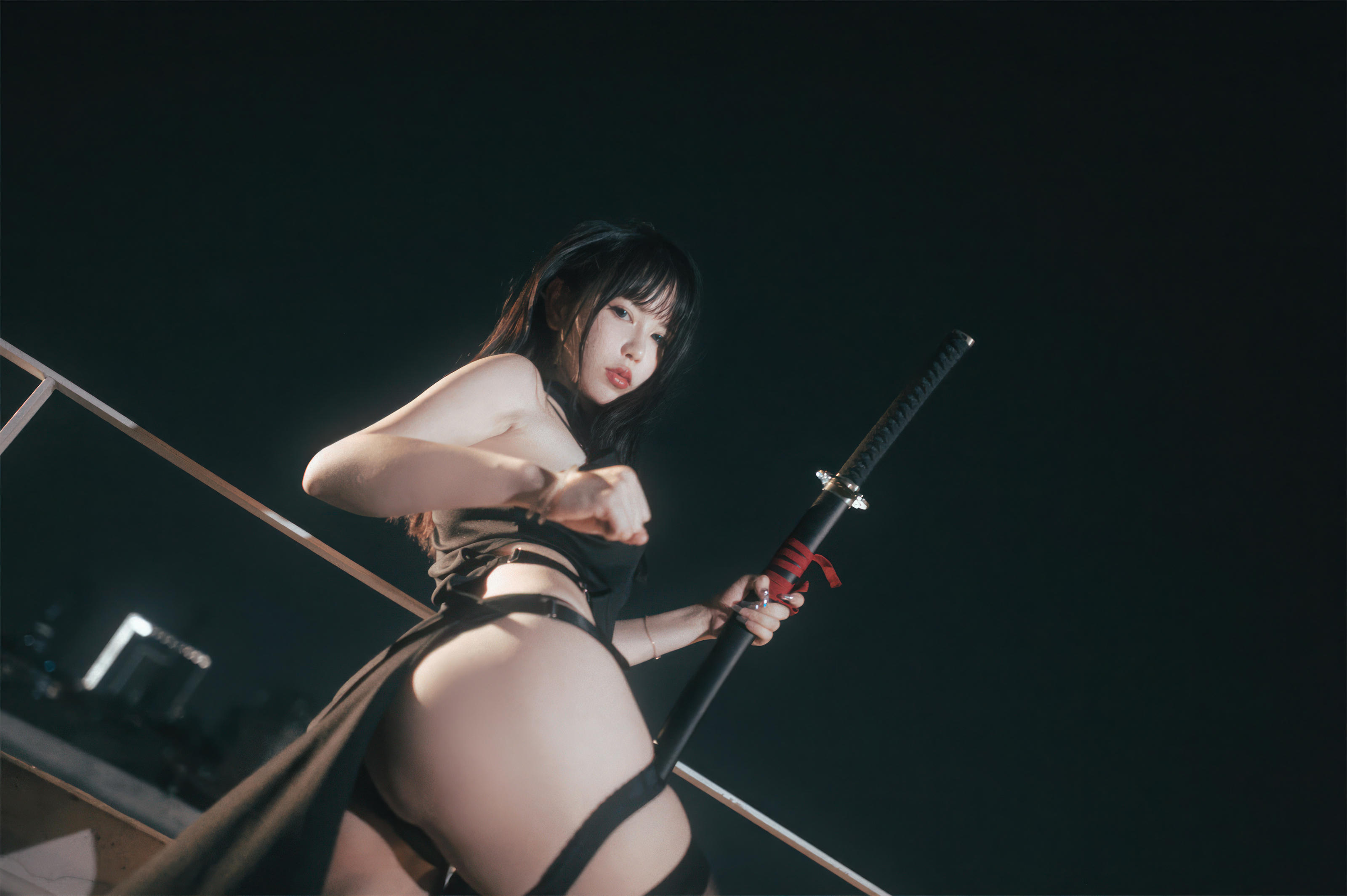 Tina很妖孽呀 NO.029 战斗服旗袍 [32P-283M]_第1集