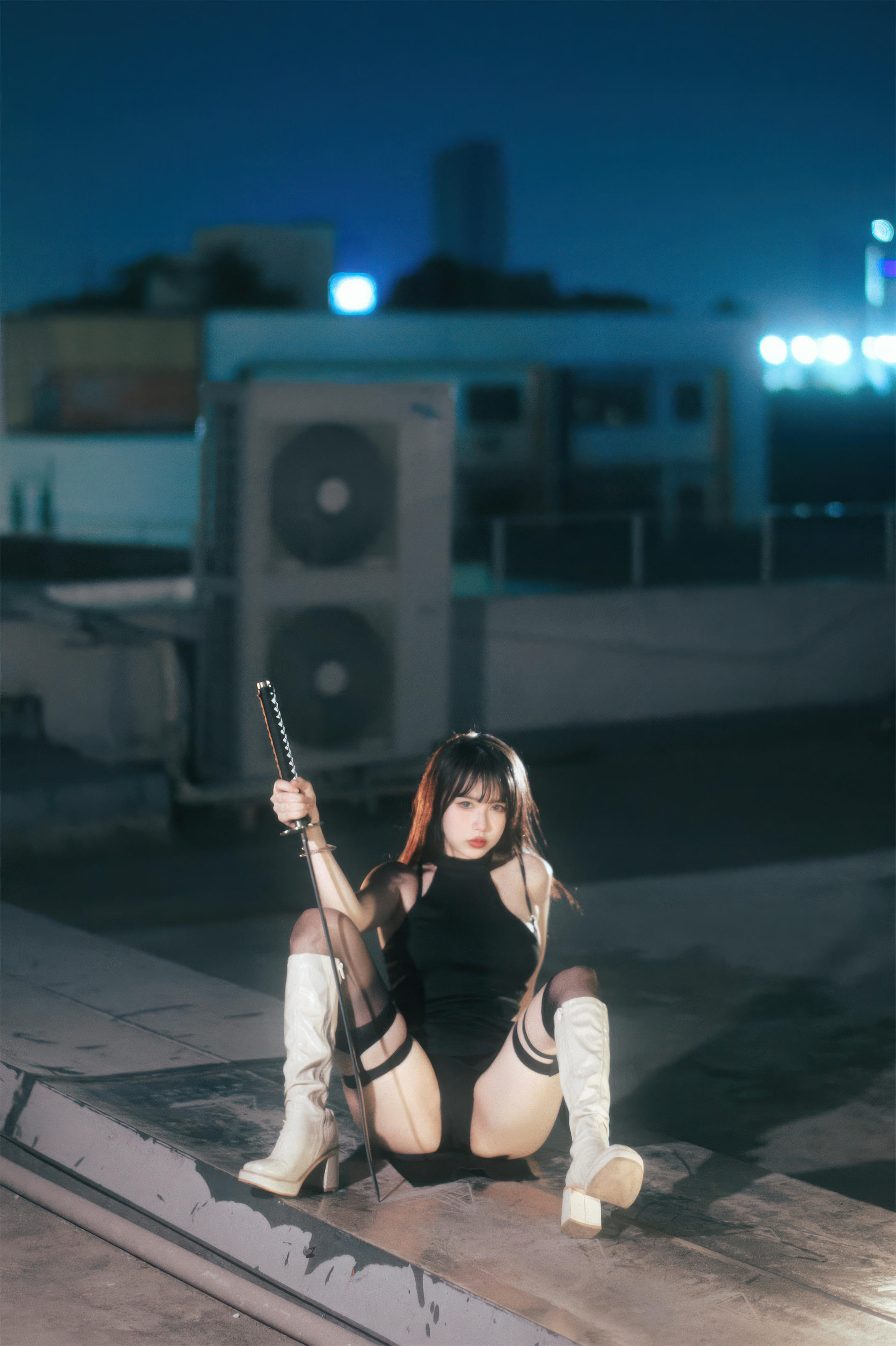 Tina很妖孽呀 NO.029 战斗服旗袍 [32P-283M]_第2集