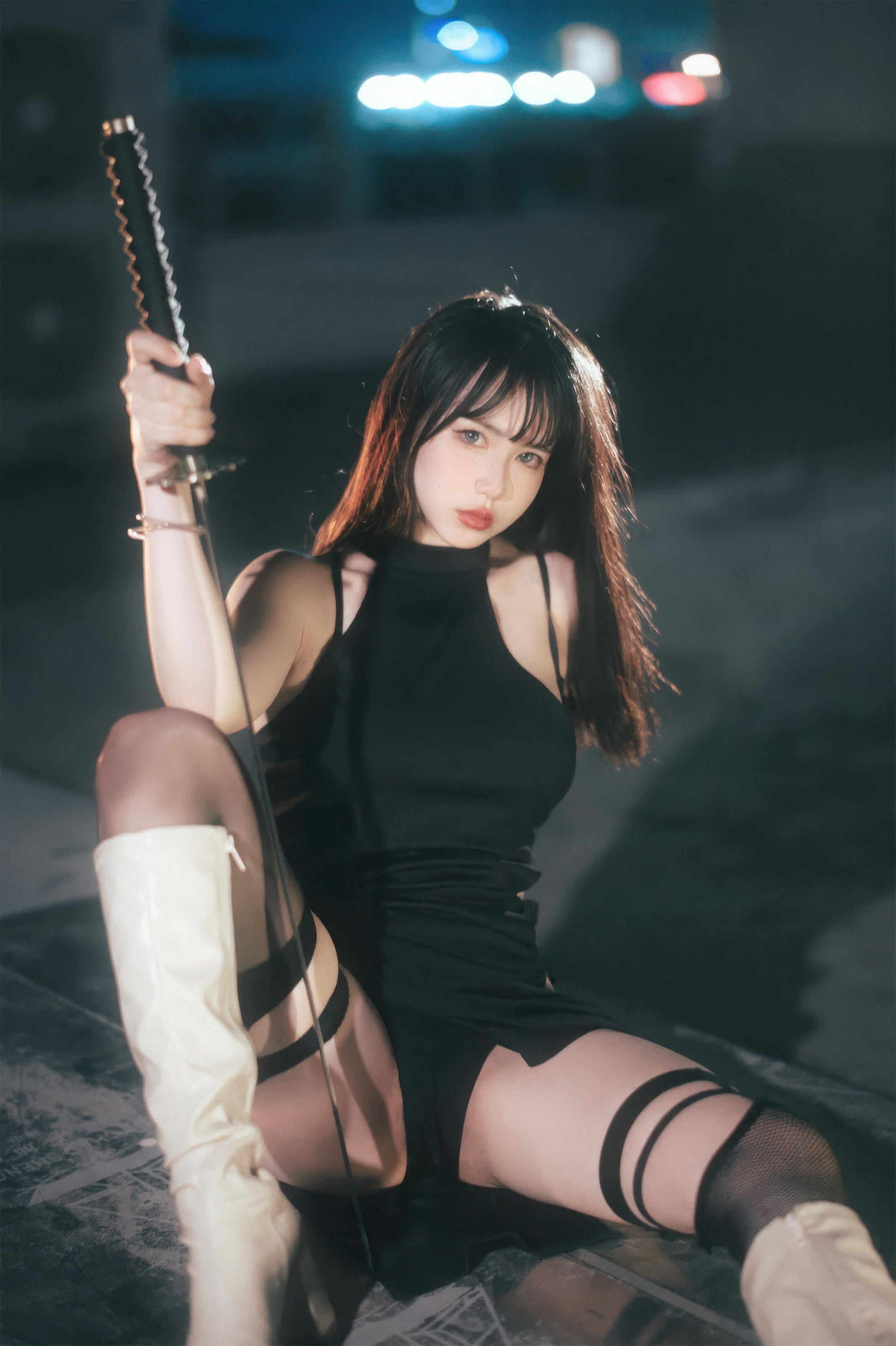 Tina很妖孽呀 NO.029 战斗服旗袍 [32P-283M]_第2集