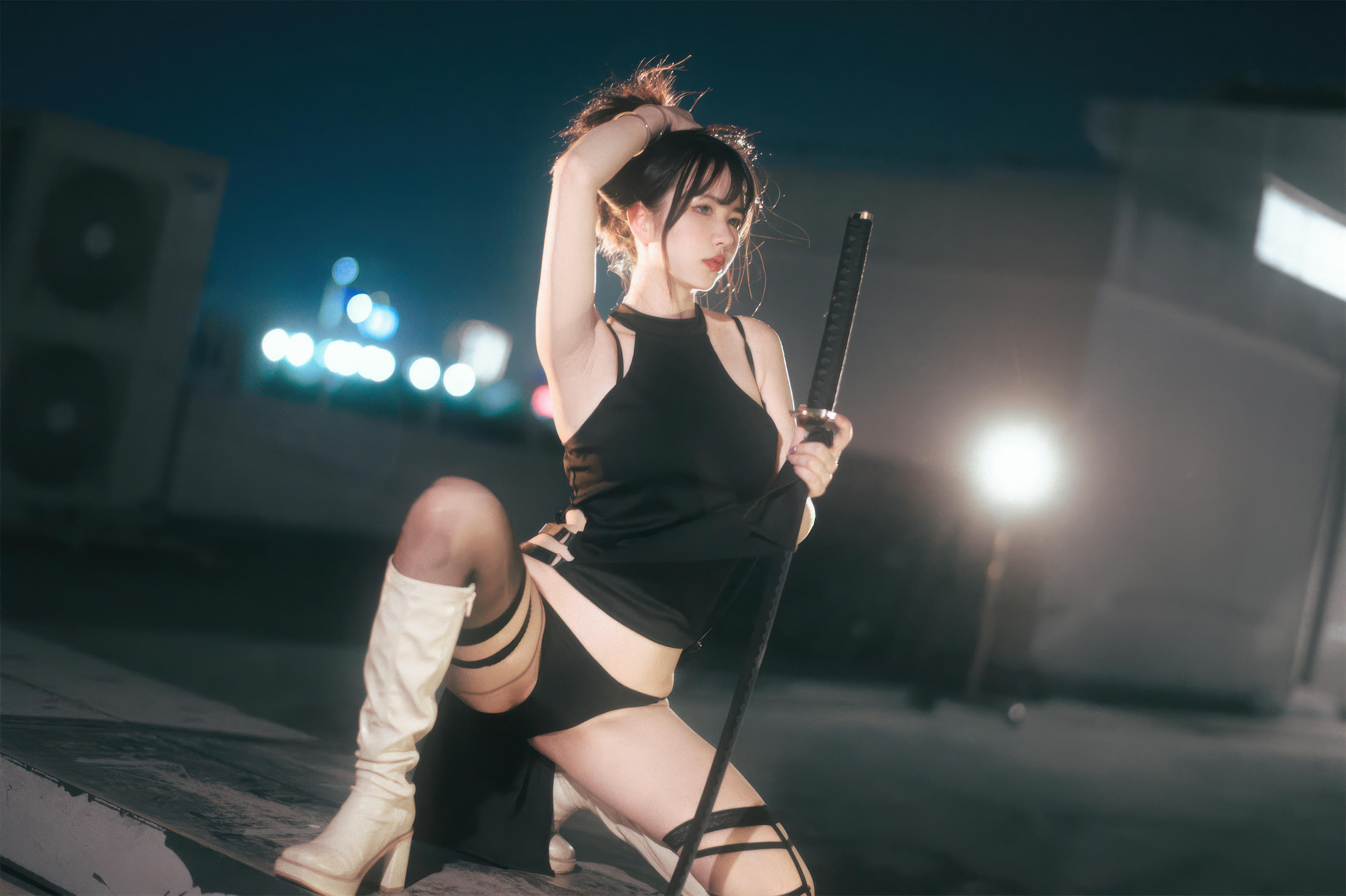 Tina很妖孽呀 NO.029 战斗服旗袍 [32P-283M]_第1集