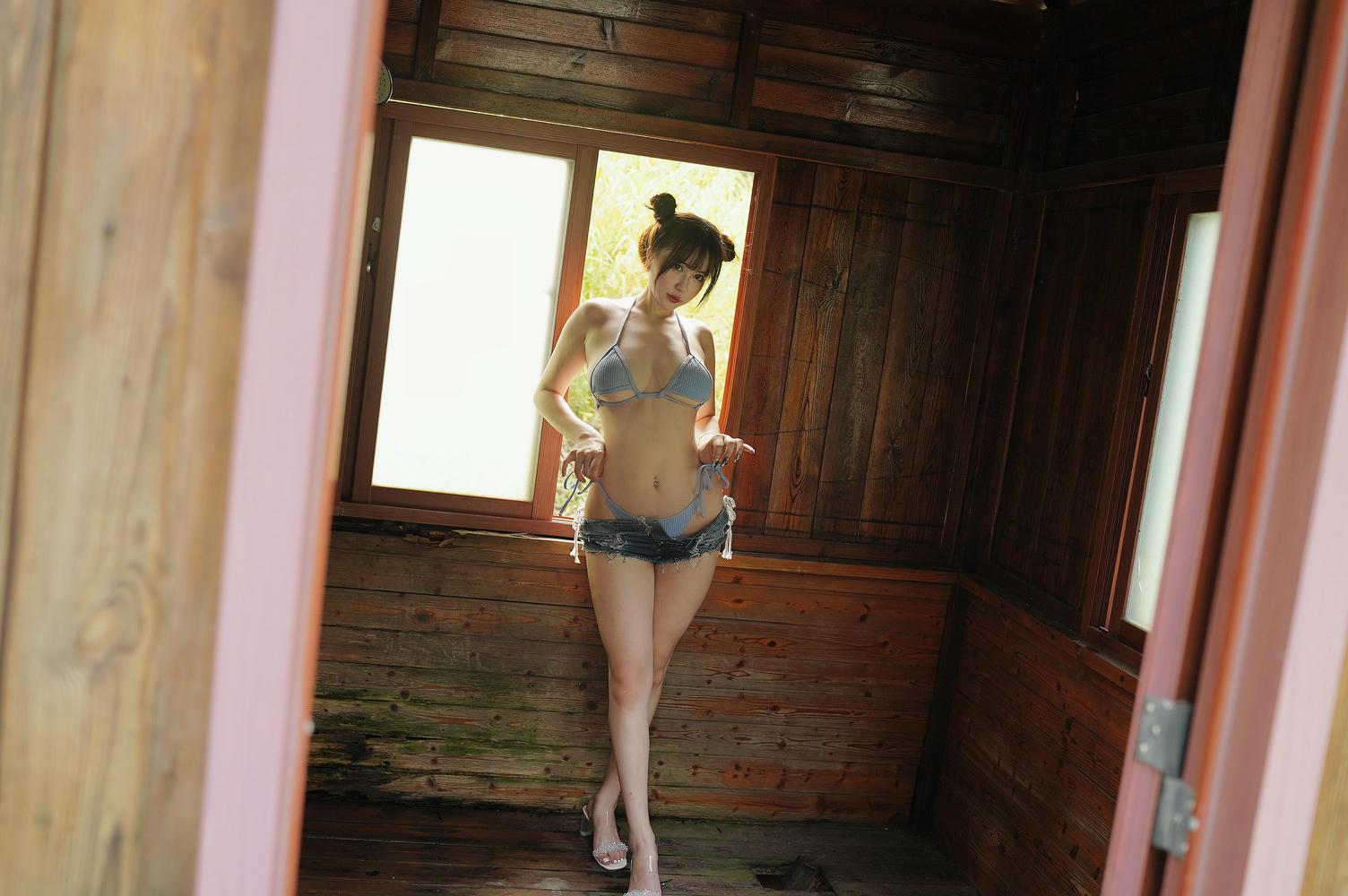 Tina很妖孽呀 NO.003 蓝色比基尼 [60P1V-428MB]_第2集