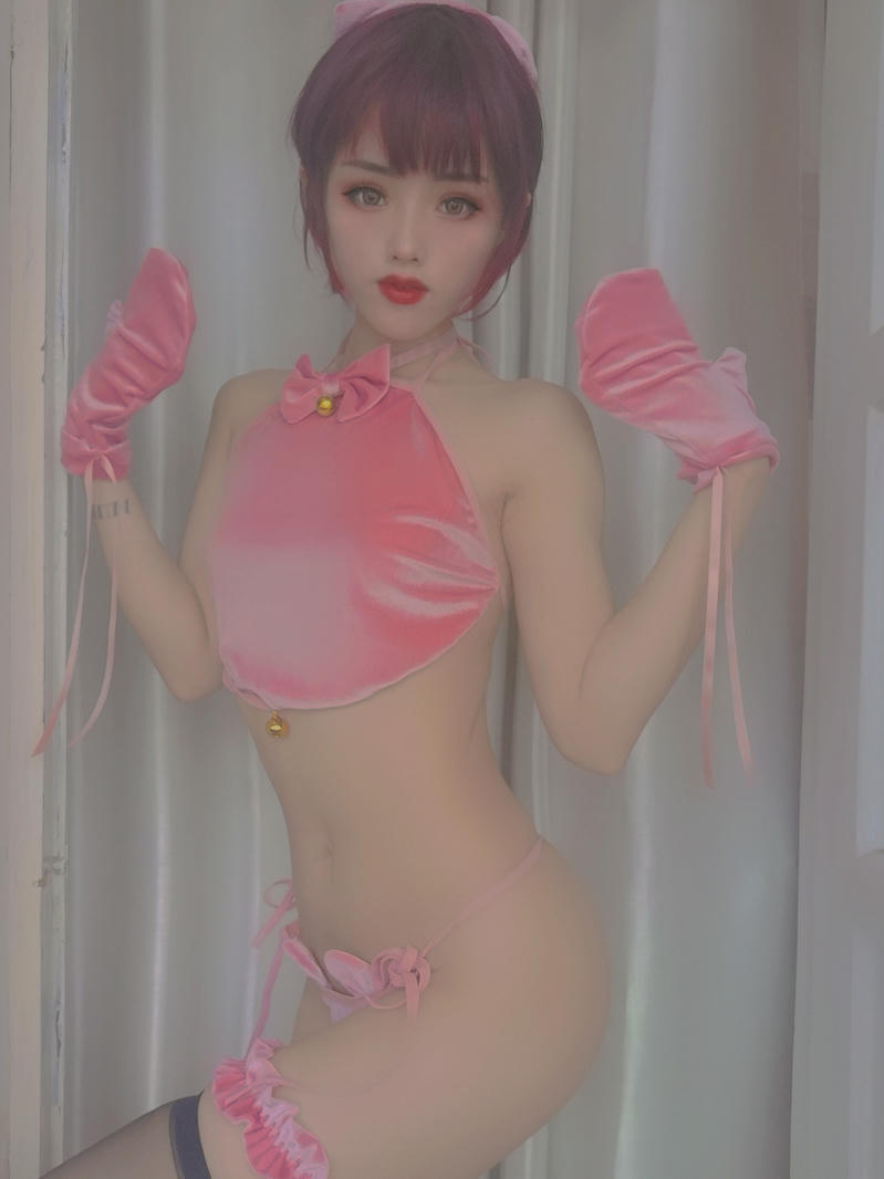 钛合金TiTi NO.049 粉猪猪 [7P-13MB]_第1集