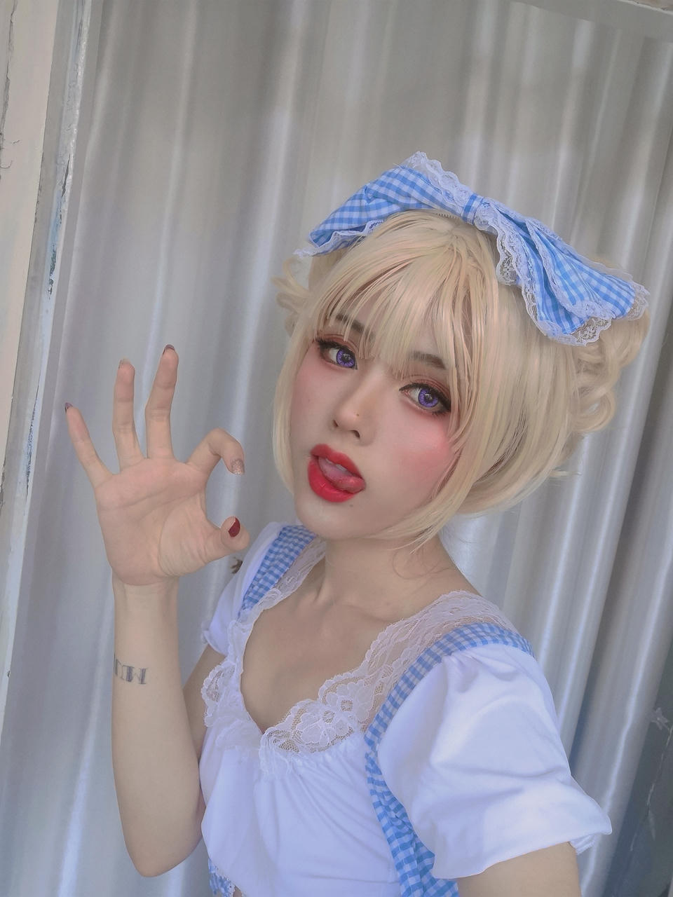 钛合金TiTi NO.054 蓝白女仆 [24P-53MB]_第2集