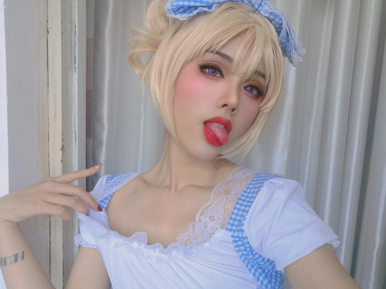 钛合金TiTi NO.054 蓝白女仆 [24P-53MB]_第2集