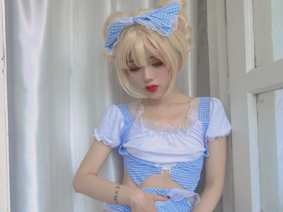 钛合金TiTi NO.054 蓝白女仆 [24P-53MB]_第1集