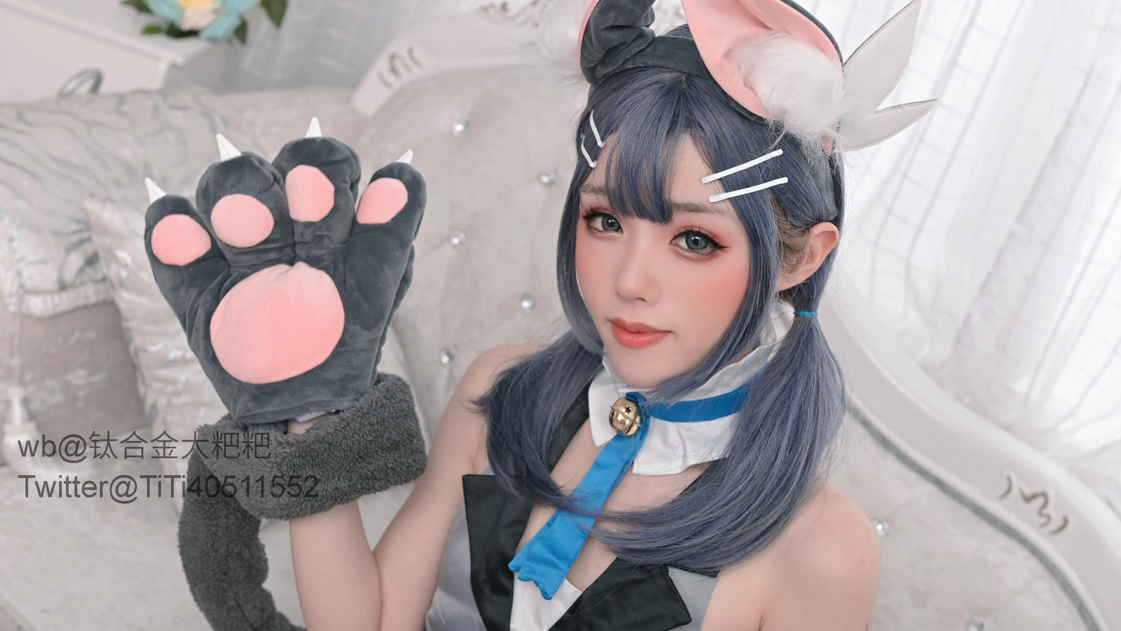 钛合金TiTi NO.057 美游猫咪 [20P-62MB]_第1集