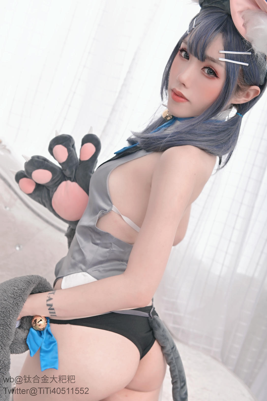 钛合金TiTi NO.057 美游猫咪 [20P-62MB]_第1集