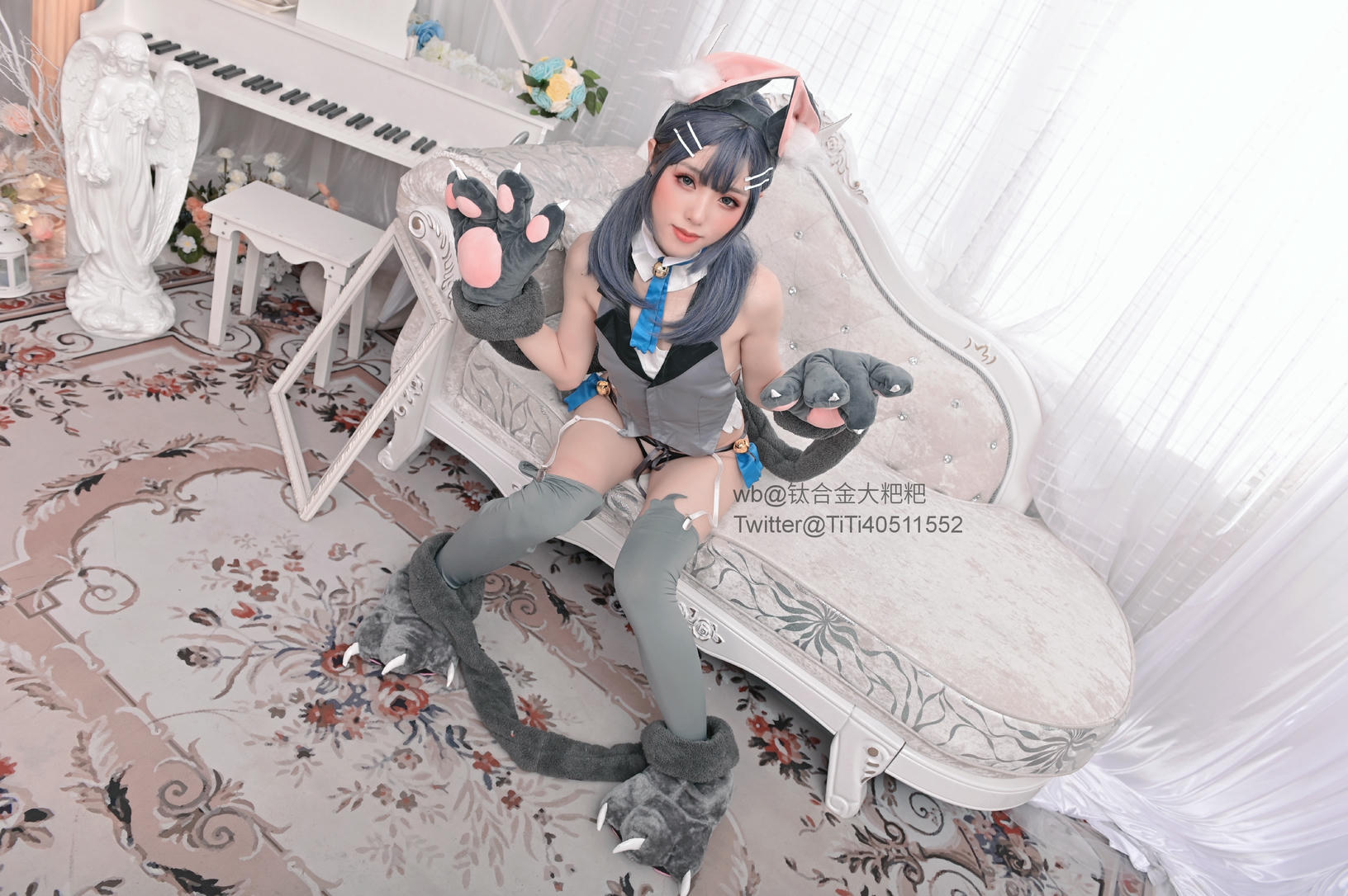 钛合金TiTi NO.057 美游猫咪 [20P-62MB]_第1集