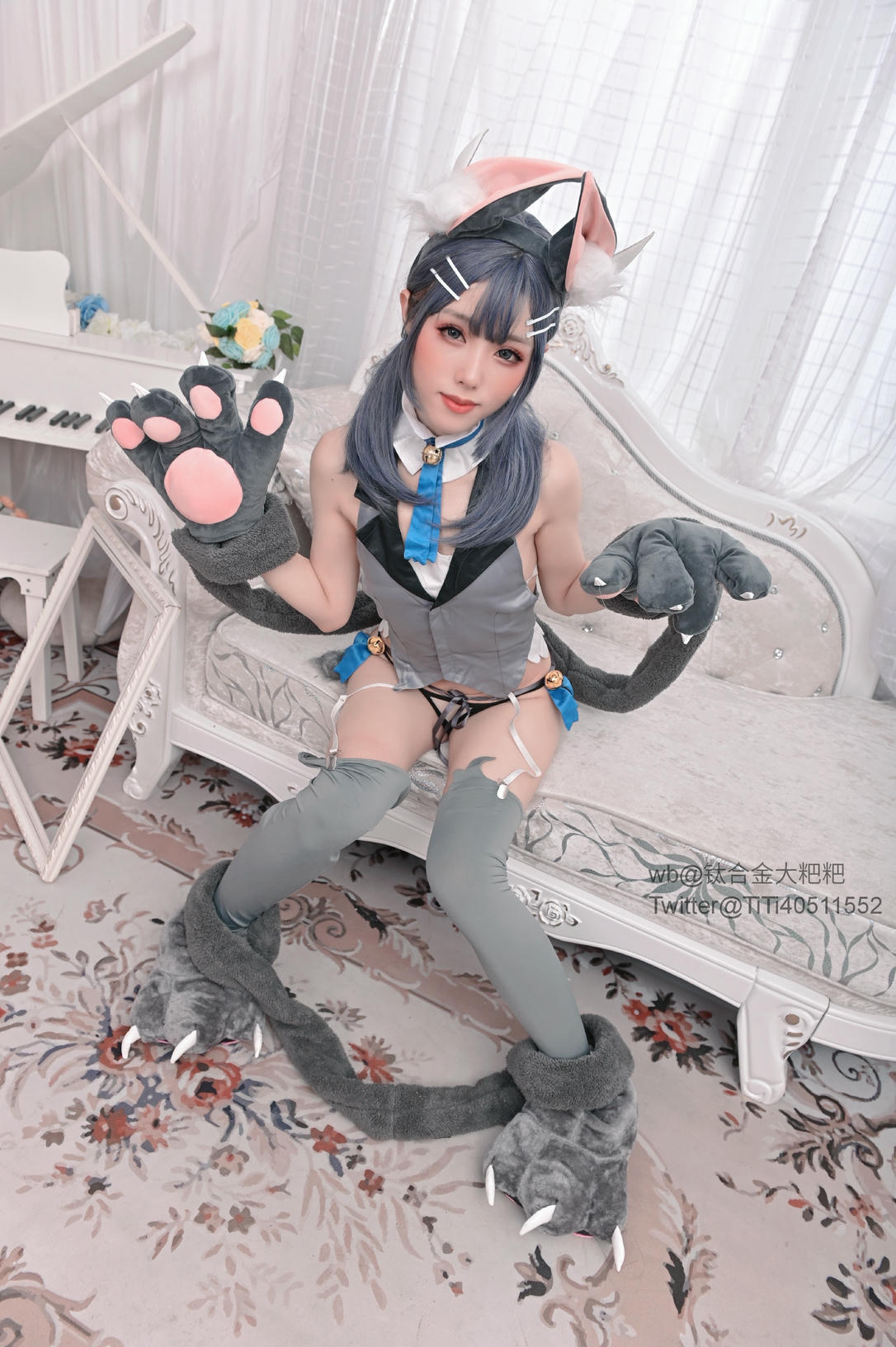 钛合金TiTi NO.057 美游猫咪 [20P-62MB]_第1集