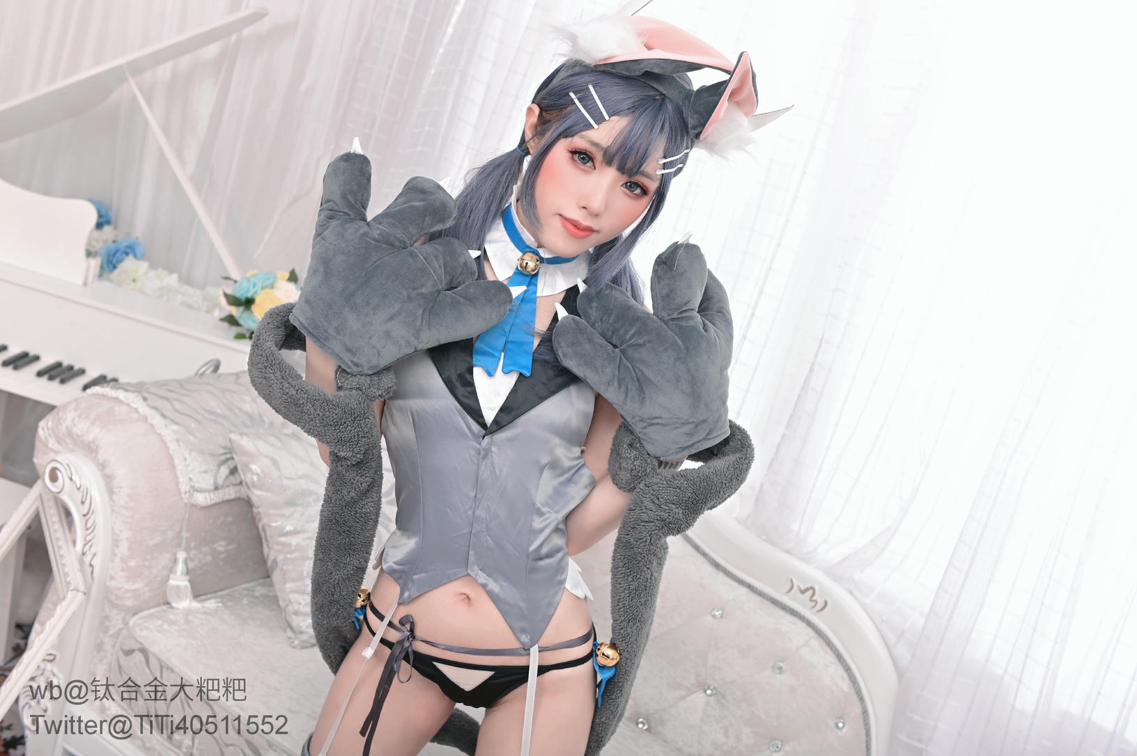 钛合金TiTi NO.057 美游猫咪 [20P-62MB]_第1集