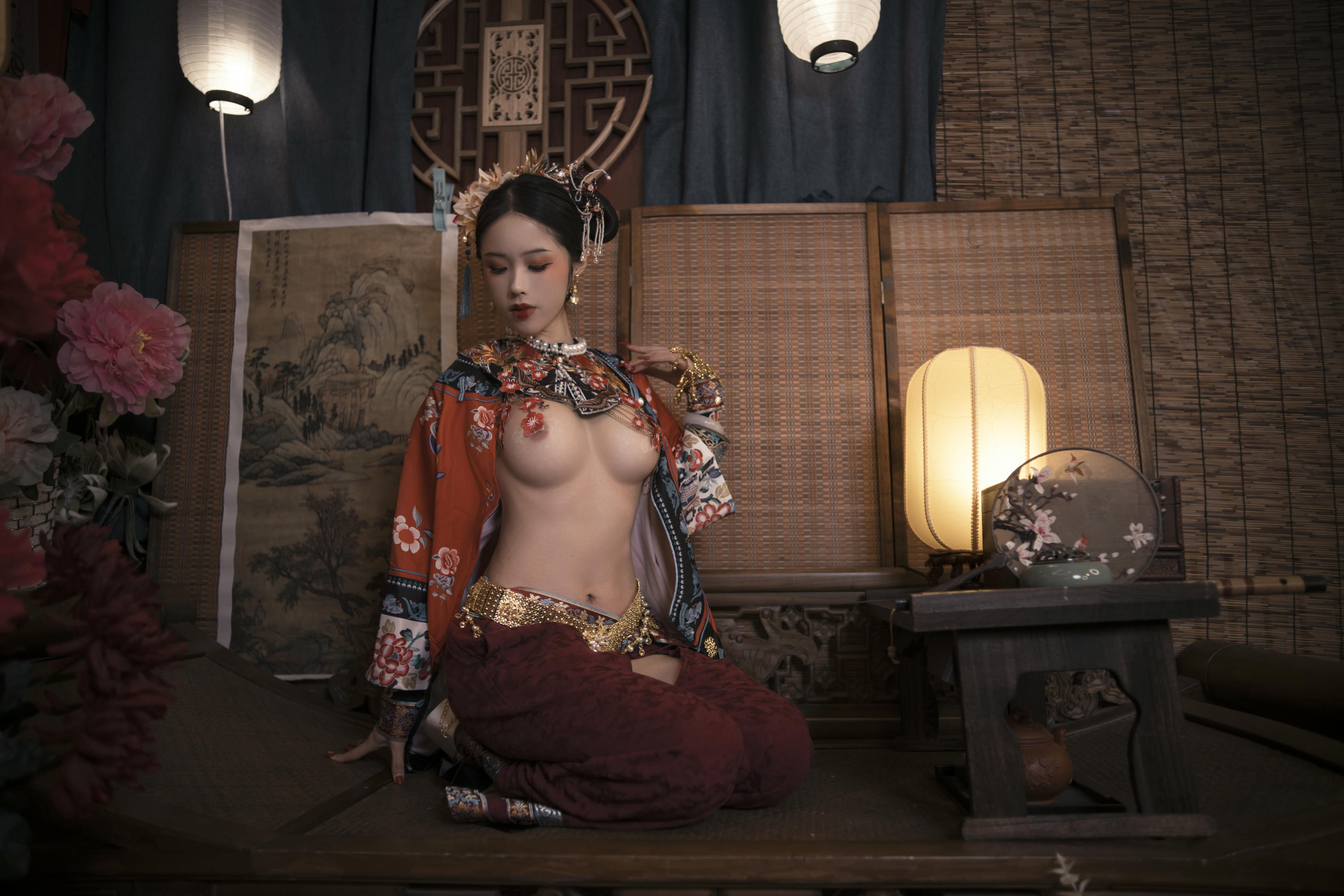 钛合金TiTi NO.076 满清服饰（绿娇红姹）[60P2V-1.51G]_第1集