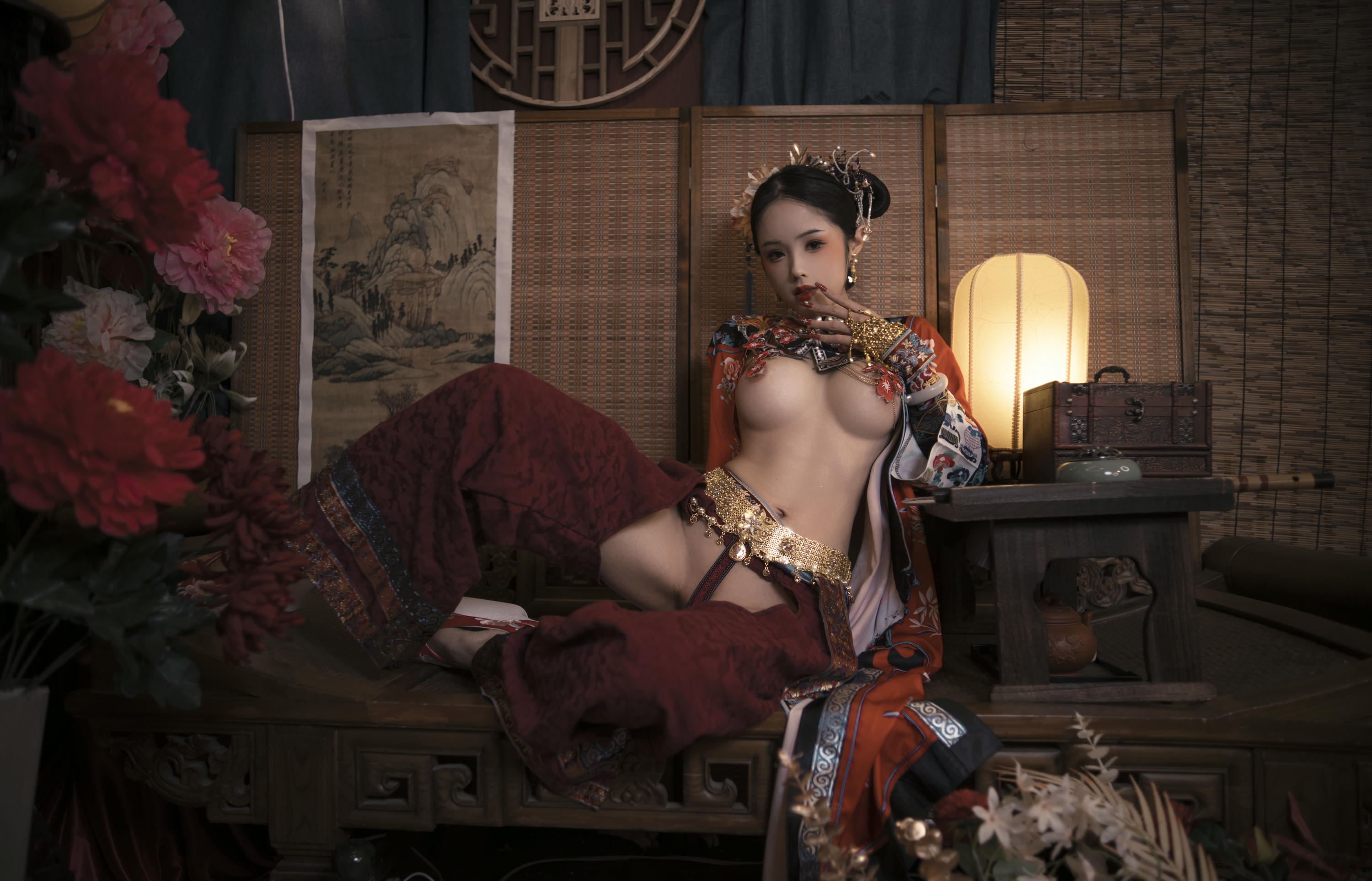 钛合金TiTi NO.076 满清服饰（绿娇红姹）[60P2V-1.51G]_第1集