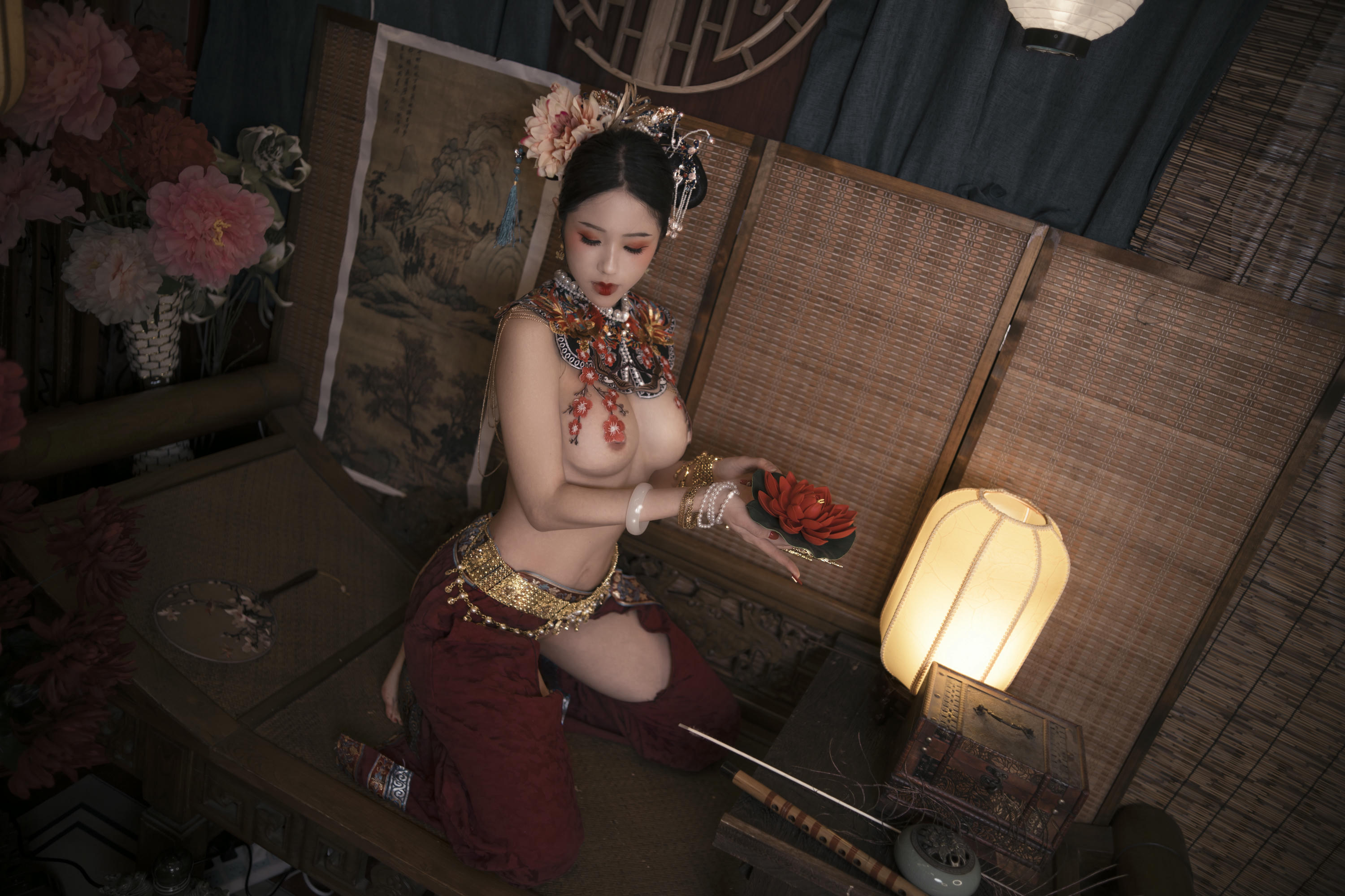 钛合金TiTi NO.076 满清服饰（绿娇红姹）[60P2V-1.51G]_第2集