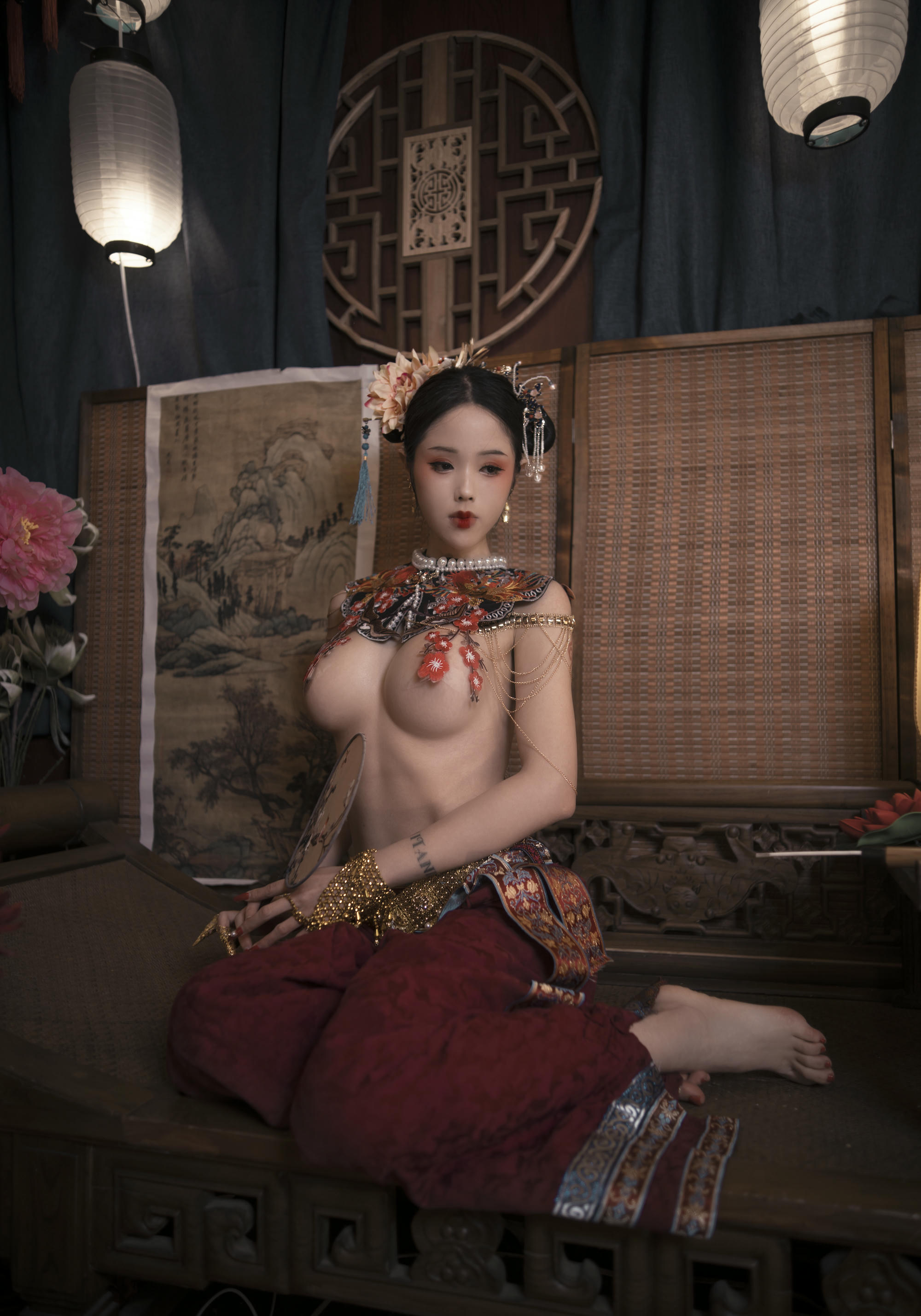 钛合金TiTi NO.076 满清服饰（绿娇红姹）[60P2V-1.51G]_第2集