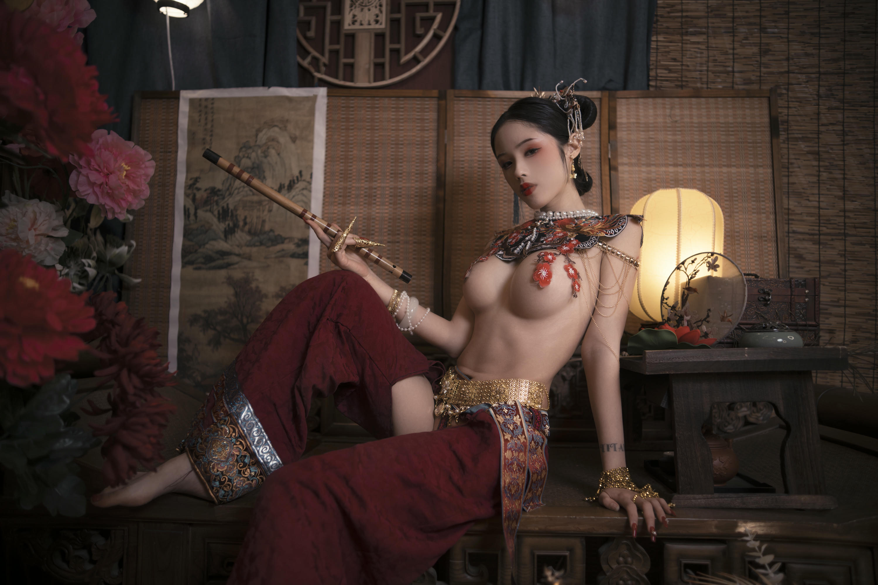 钛合金TiTi NO.076 满清服饰（绿娇红姹）[60P2V-1.51G]_第3集