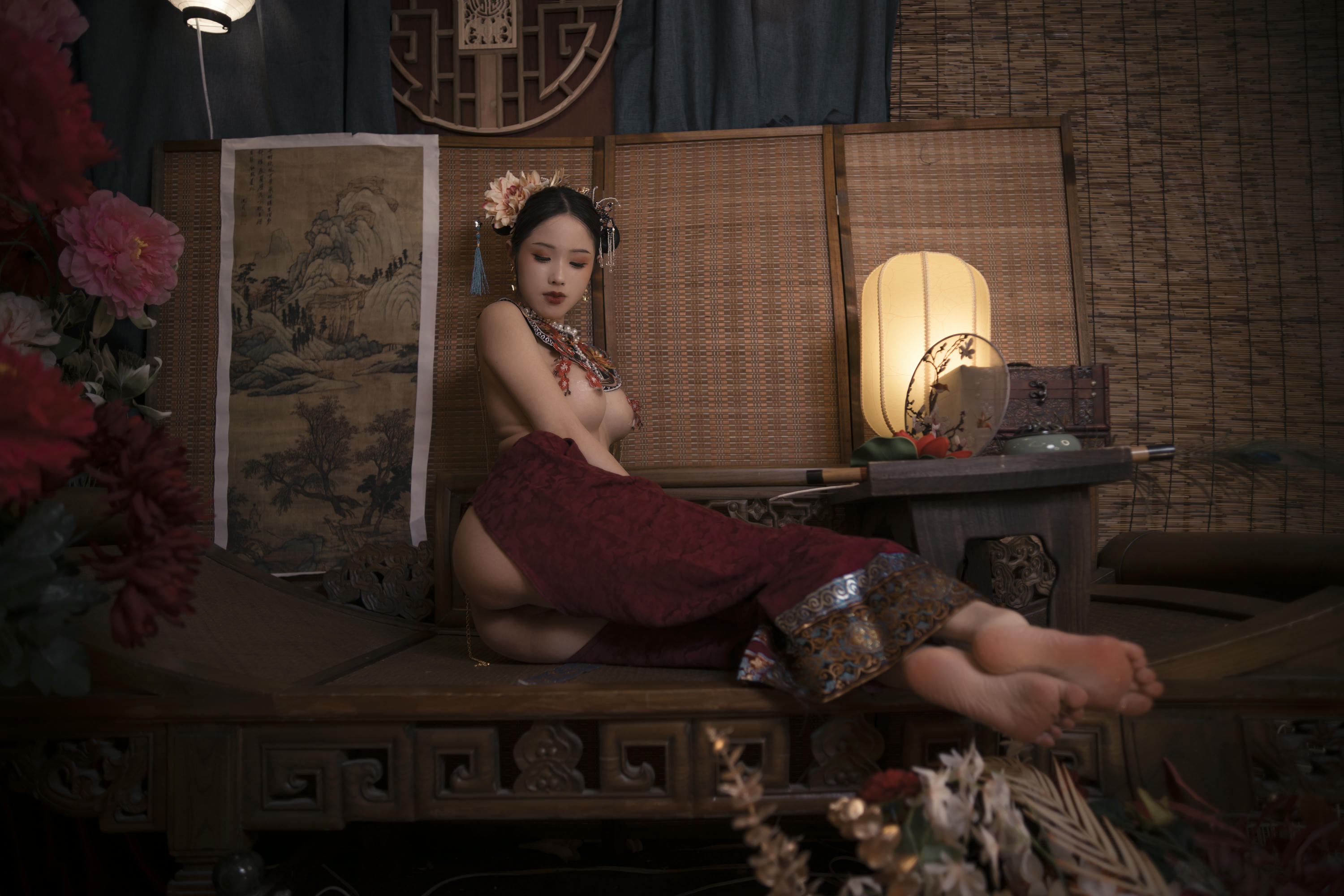 钛合金TiTi NO.076 满清服饰（绿娇红姹）[60P2V-1.51G]_第3集