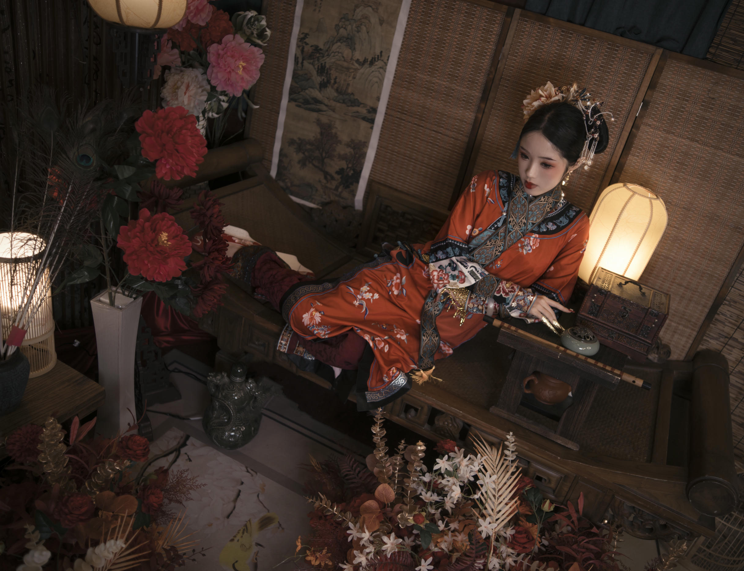 钛合金TiTi NO.076 满清服饰（绿娇红姹）[60P2V-1.51G]_第1集