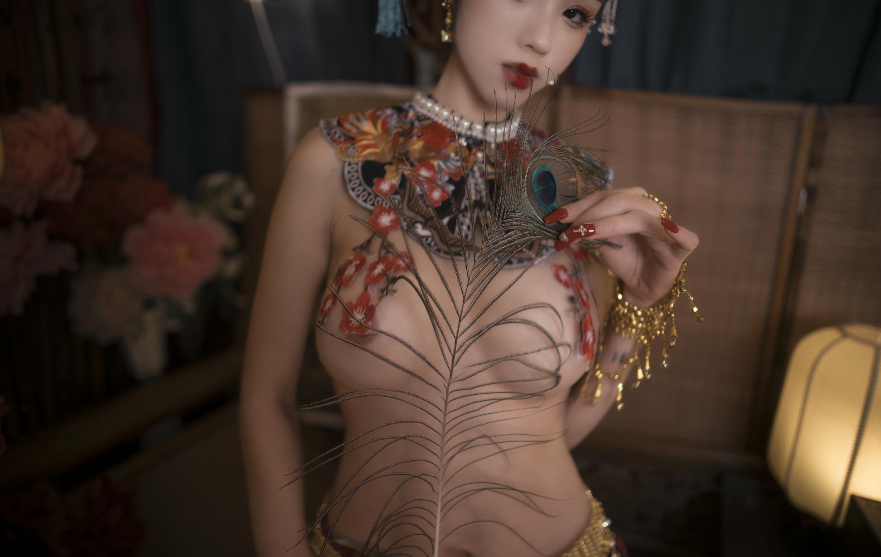 钛合金TiTi NO.076 满清服饰（绿娇红姹）[60P2V-1.51G]_第3集