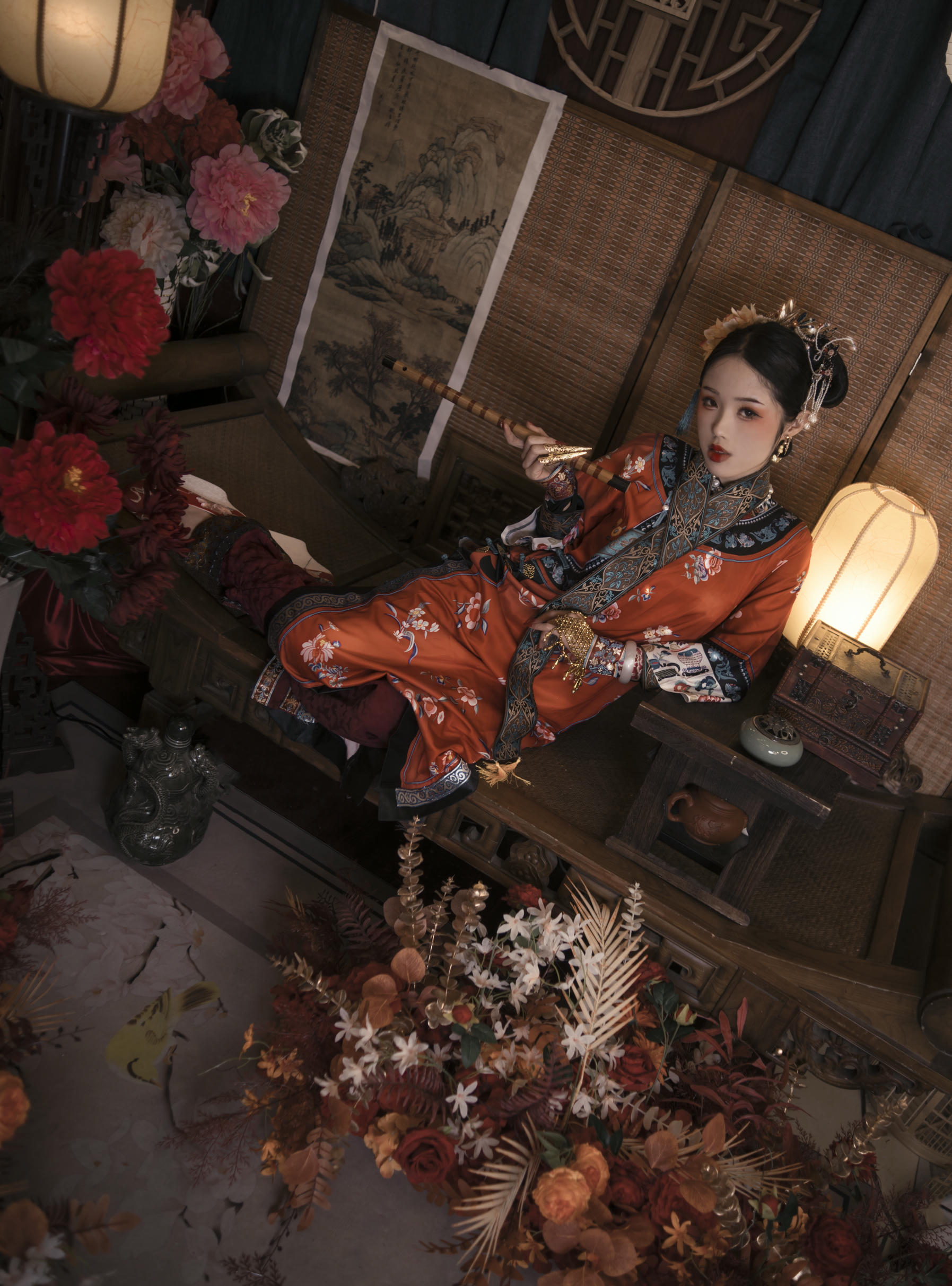 钛合金TiTi NO.076 满清服饰（绿娇红姹）[60P2V-1.51G]_第1集