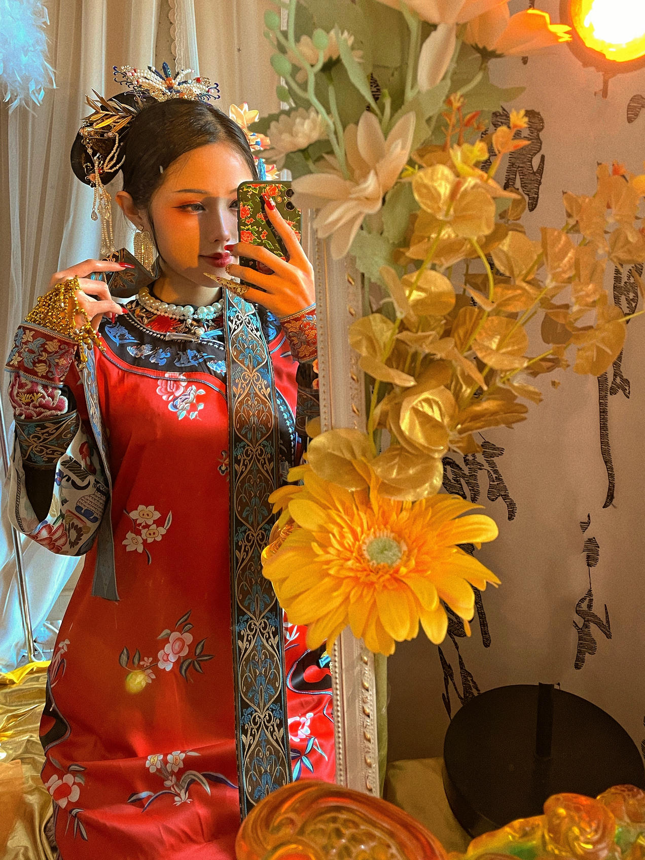 钛合金TiTi NO.076 满清服饰（绿娇红姹）[60P2V-1.51G]_第3集