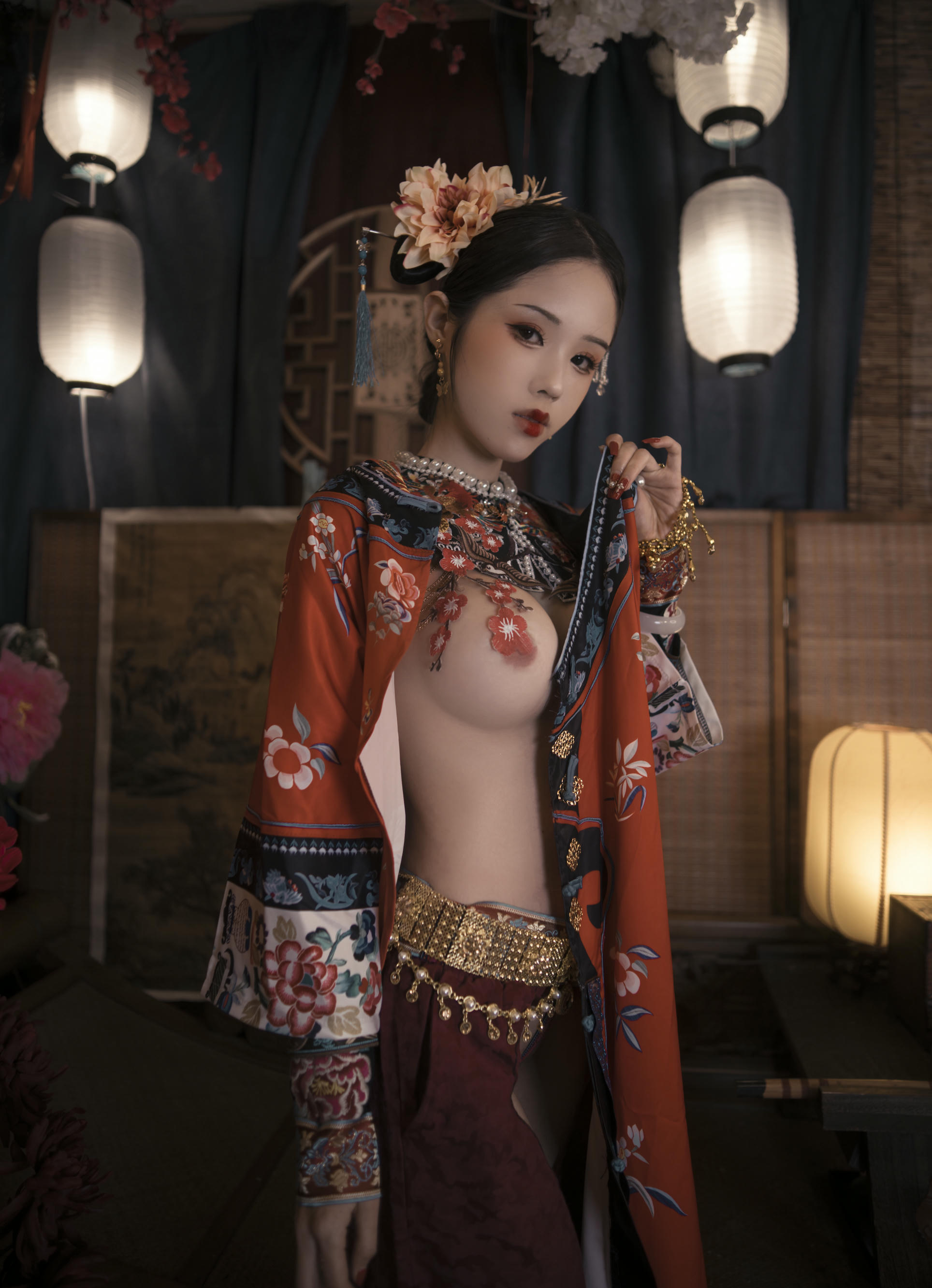 钛合金TiTi NO.076 满清服饰（绿娇红姹）[60P2V-1.51G]_第1集