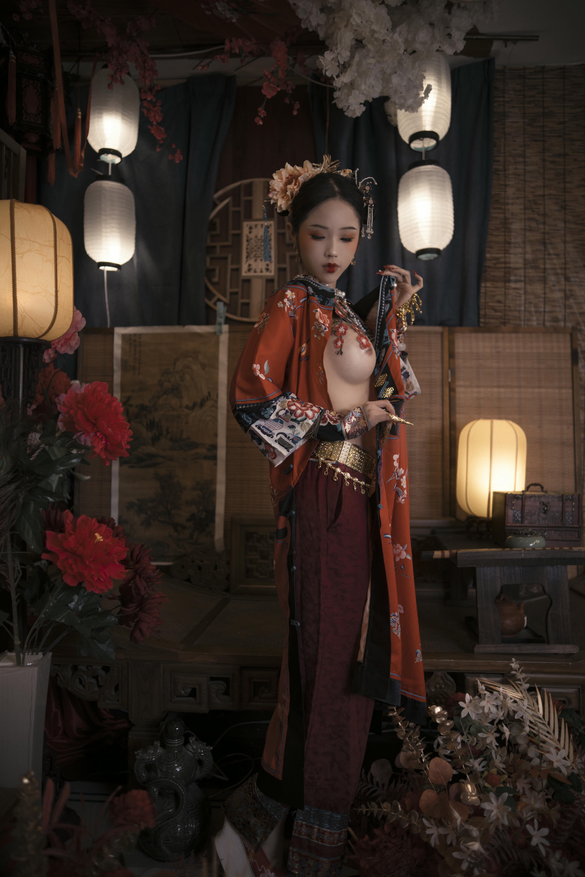 钛合金TiTi NO.076 满清服饰（绿娇红姹）[60P2V-1.51G]_第1集