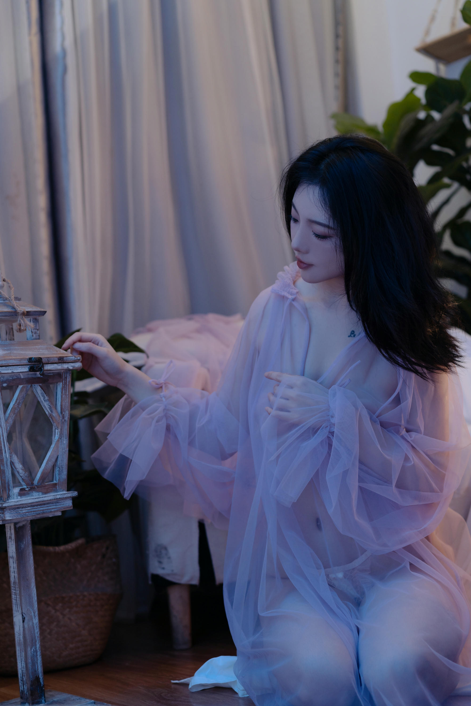 桃良阿宅 NO.031 紫纱裙 [25P-205MB]_第1集