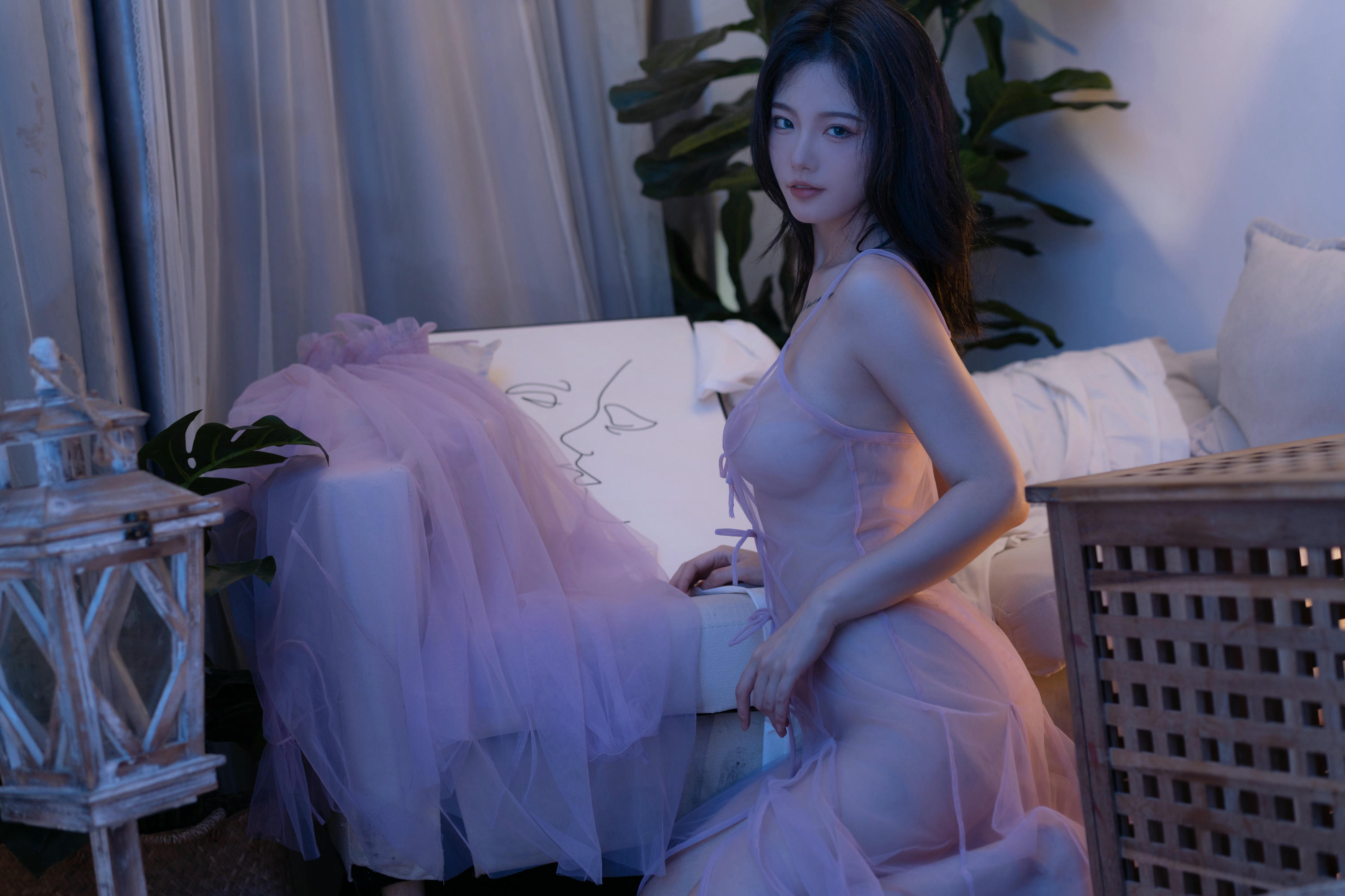 桃良阿宅 NO.031 紫纱裙 [25P-205MB]_第1集