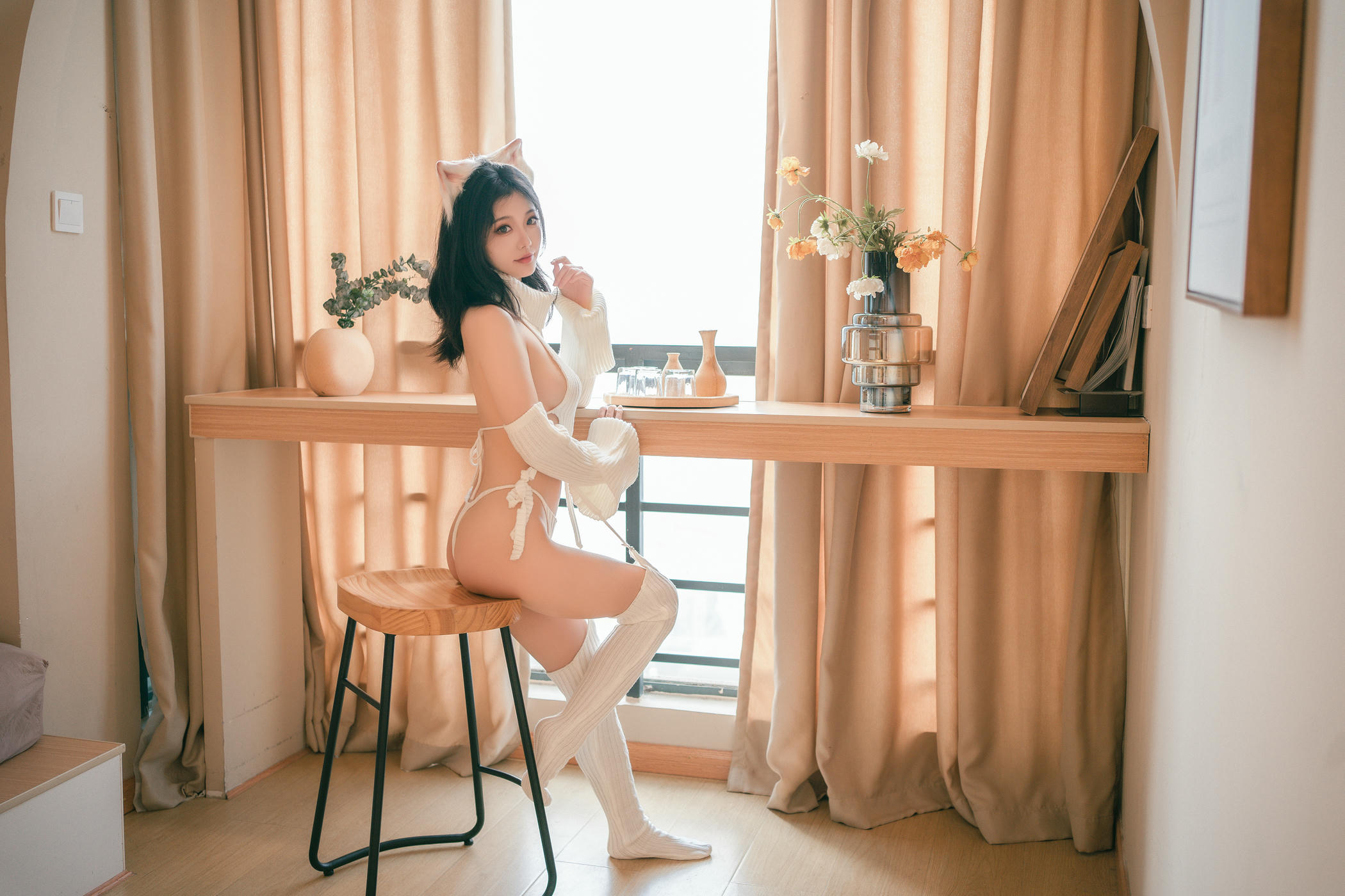 桃良阿宅 NO.034 白毛衣[65P-311.5M]_第1集