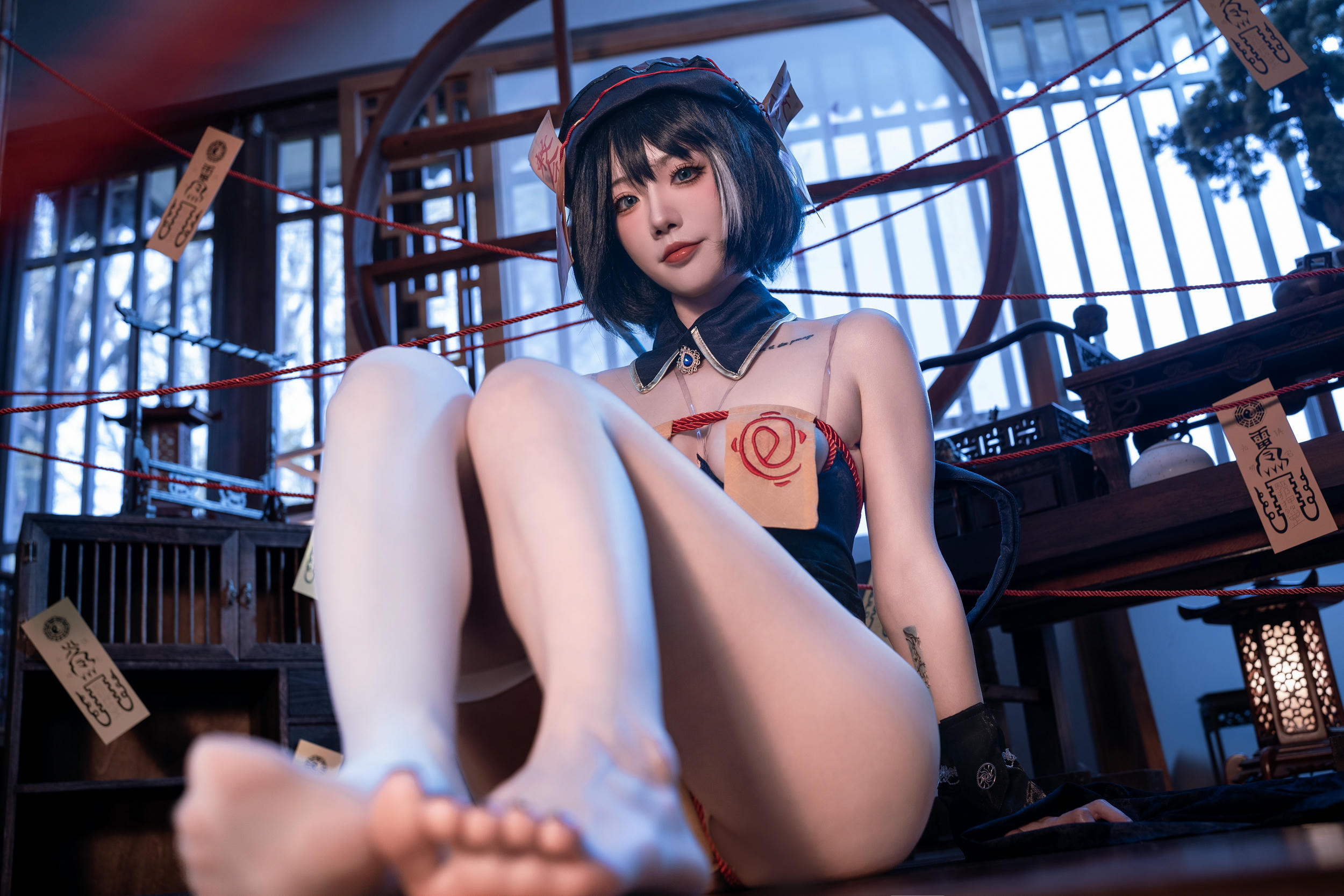 桃良阿宅 NO.053 华甲小僵尸 [53P-443MB]_第2集