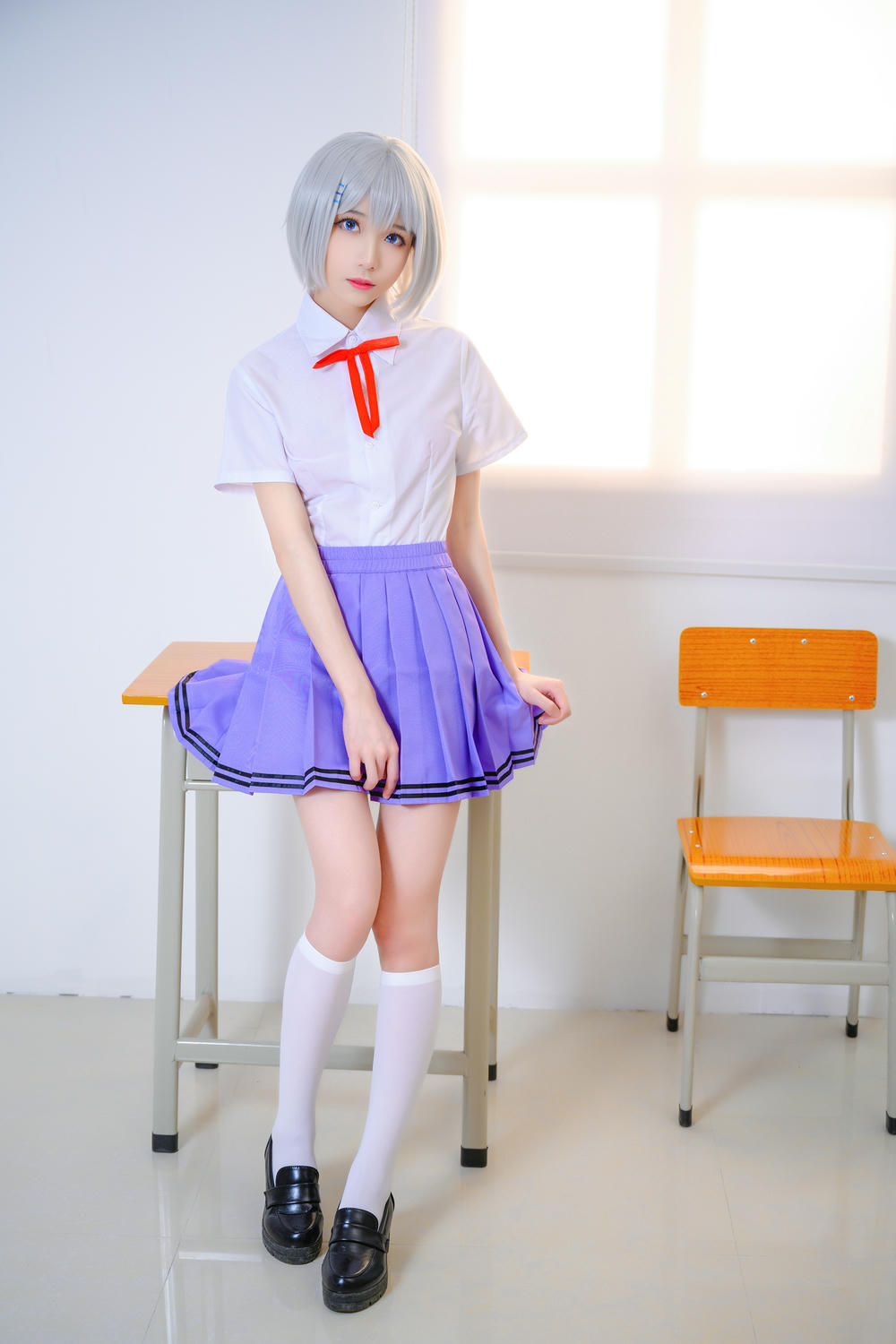 Tomoyo酱 NO.010 鸢一折纸-校服 [12P 60MB]_第1集