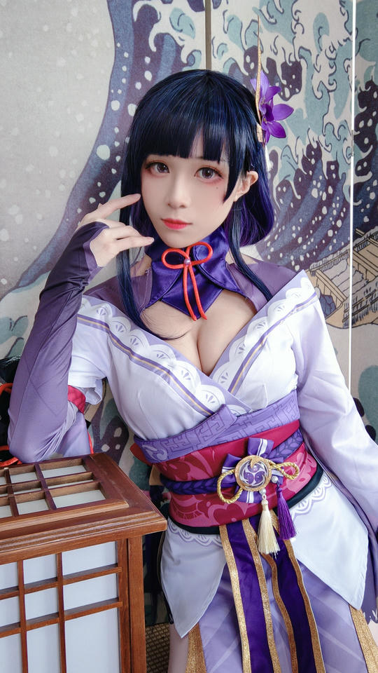 Tomoyo酱 NO.012 雷电将军 [9P 14MB]_第1集