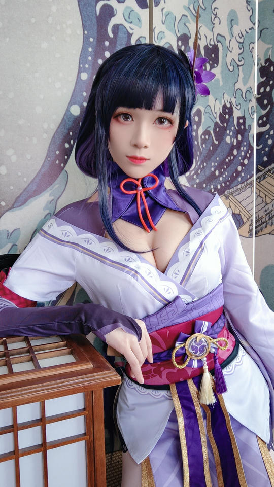 Tomoyo酱 NO.012 雷电将军 [9P 14MB]_第1集