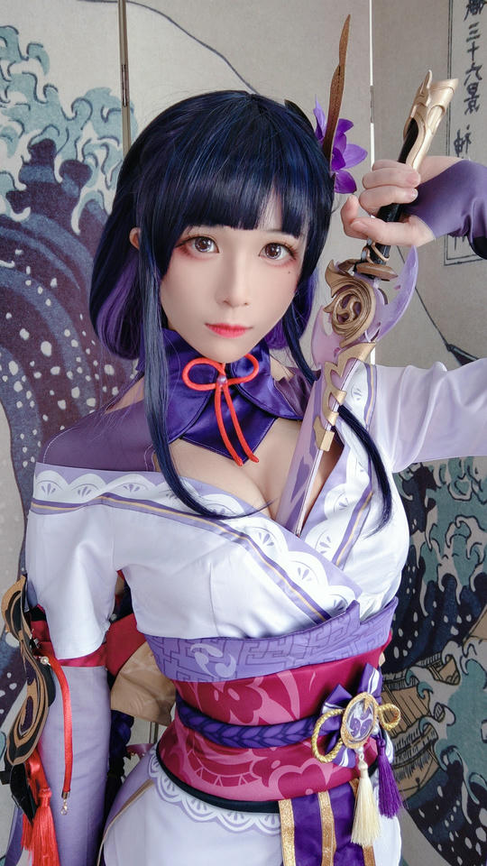 Tomoyo酱 NO.012 雷电将军 [9P 14MB]_第1集