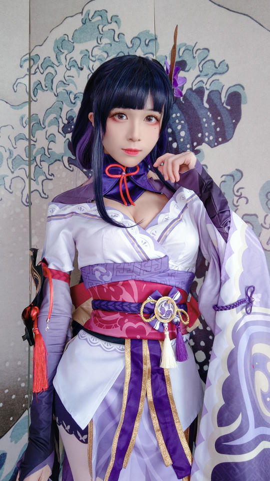 Tomoyo酱 NO.012 雷电将军 [9P 14MB]_第1集