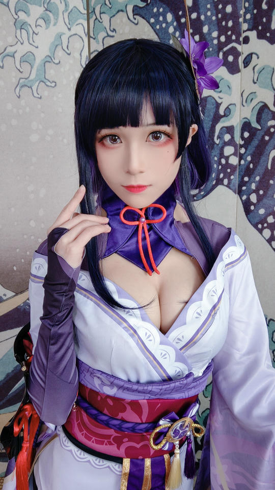 Tomoyo酱 NO.012 雷电将军 [9P 14MB]_第1集