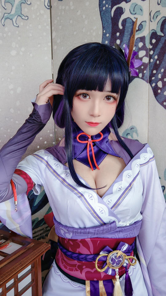 Tomoyo酱 NO.012 雷电将军 [9P 14MB]_第1集