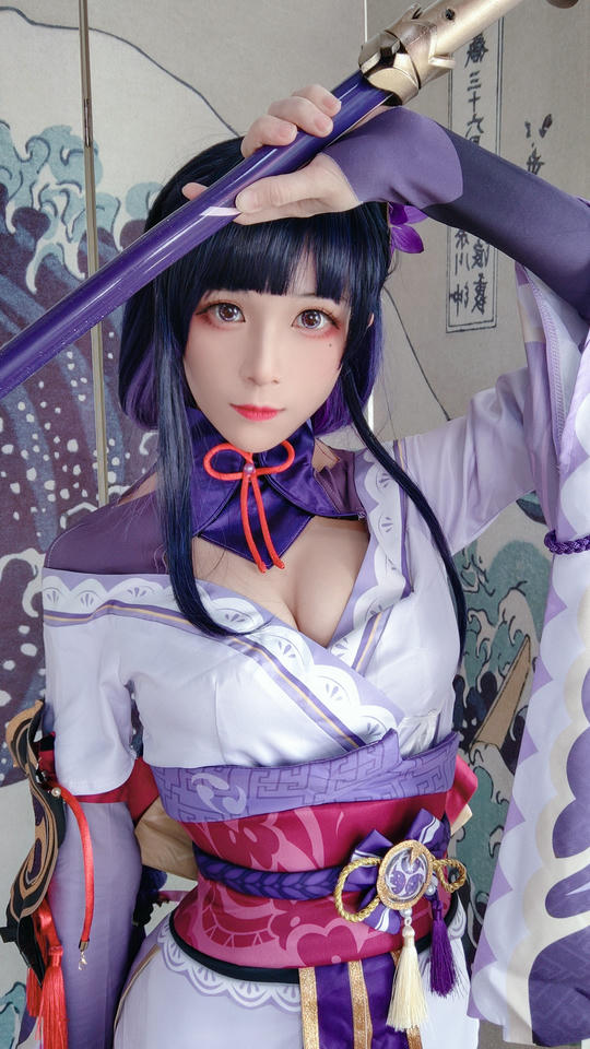 Tomoyo酱 NO.012 雷电将军 [9P 14MB]_第1集