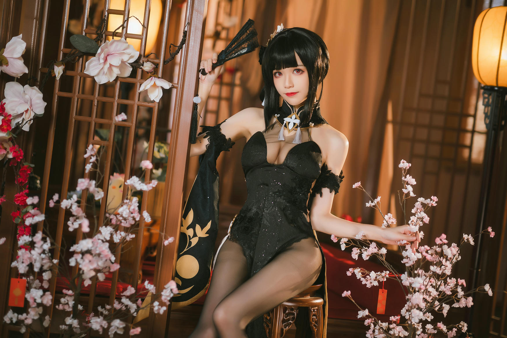 Tomoyo酱 NO.013 碧蓝航线 镇海旗袍 [27P 170MB]_第2集