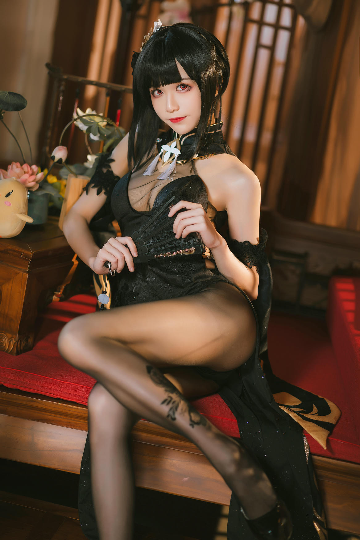 Tomoyo酱 NO.013 碧蓝航线 镇海旗袍 [27P 170MB]_第2集