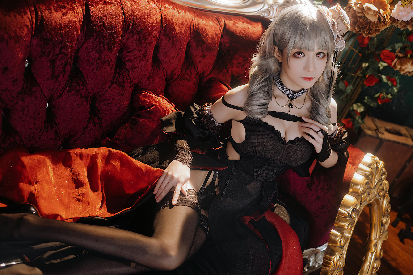 Tomoyo酱 NO.015 碧蓝-吕佐夫礼服 [29P 200MB]_第1集